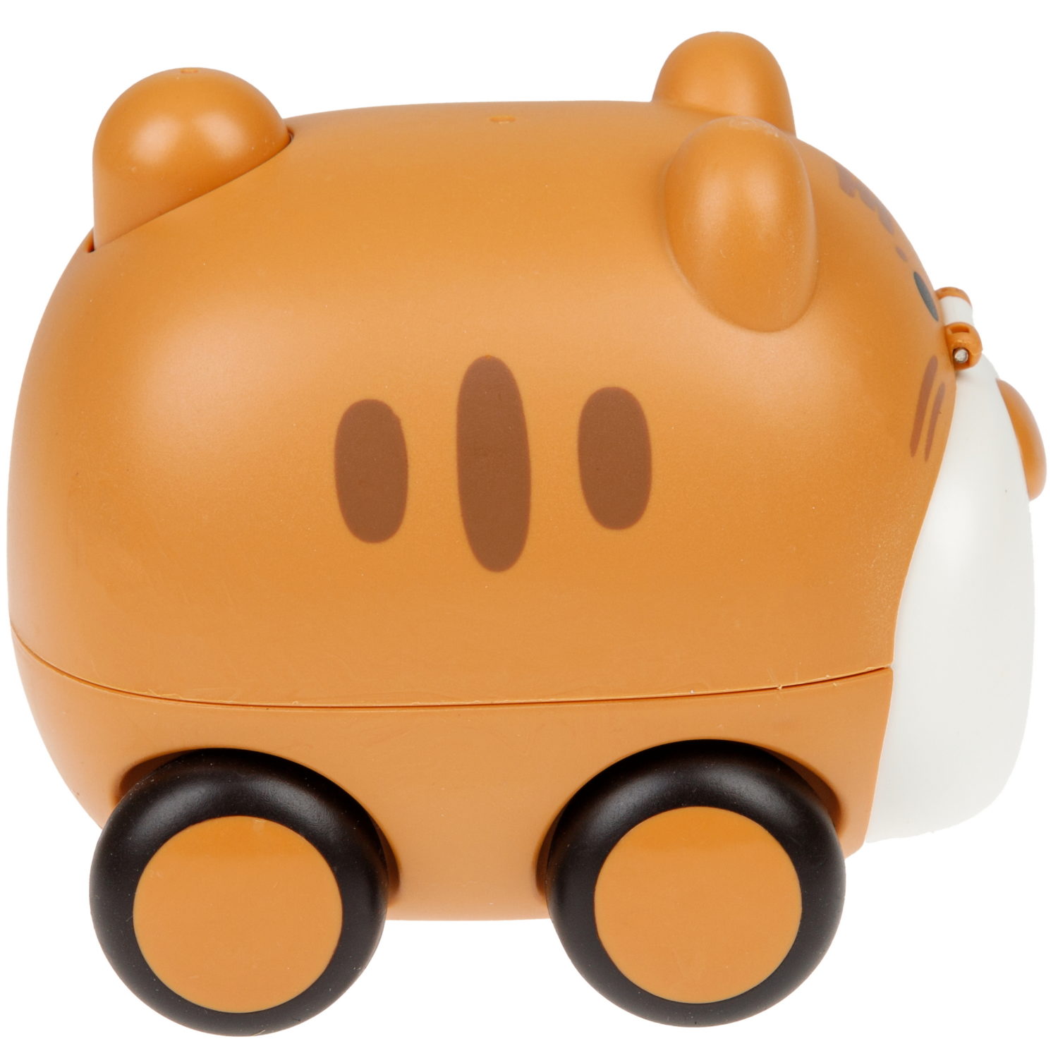 Тигр игрушка-катапульта с детёнышем 1TOY УБЕГАЙ-КА