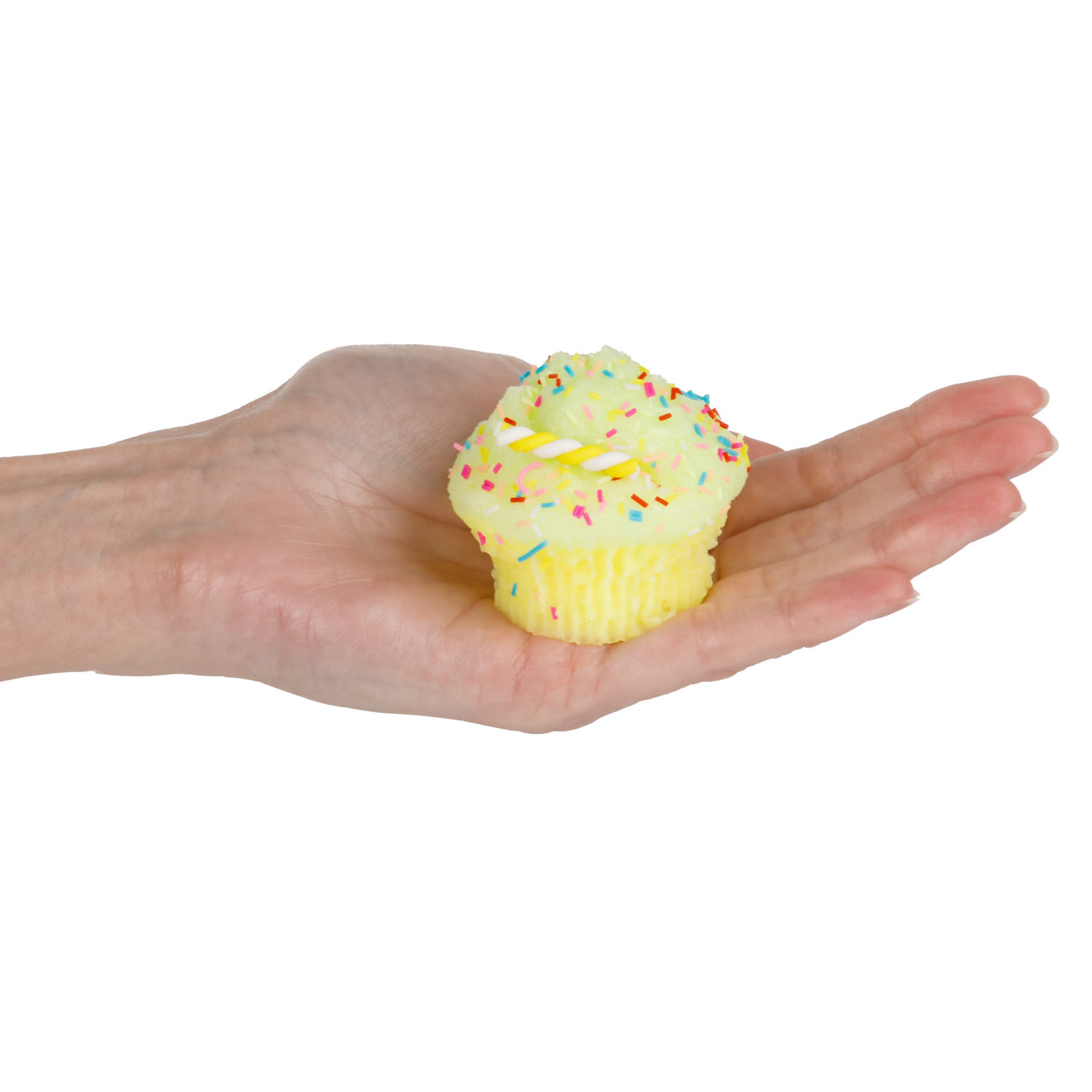 Игрушка-антистресс 1TOY Крутой замес «Няшка-вкусняшка», «Кекс с посыпкой», с колокольчиком, в ассортименте