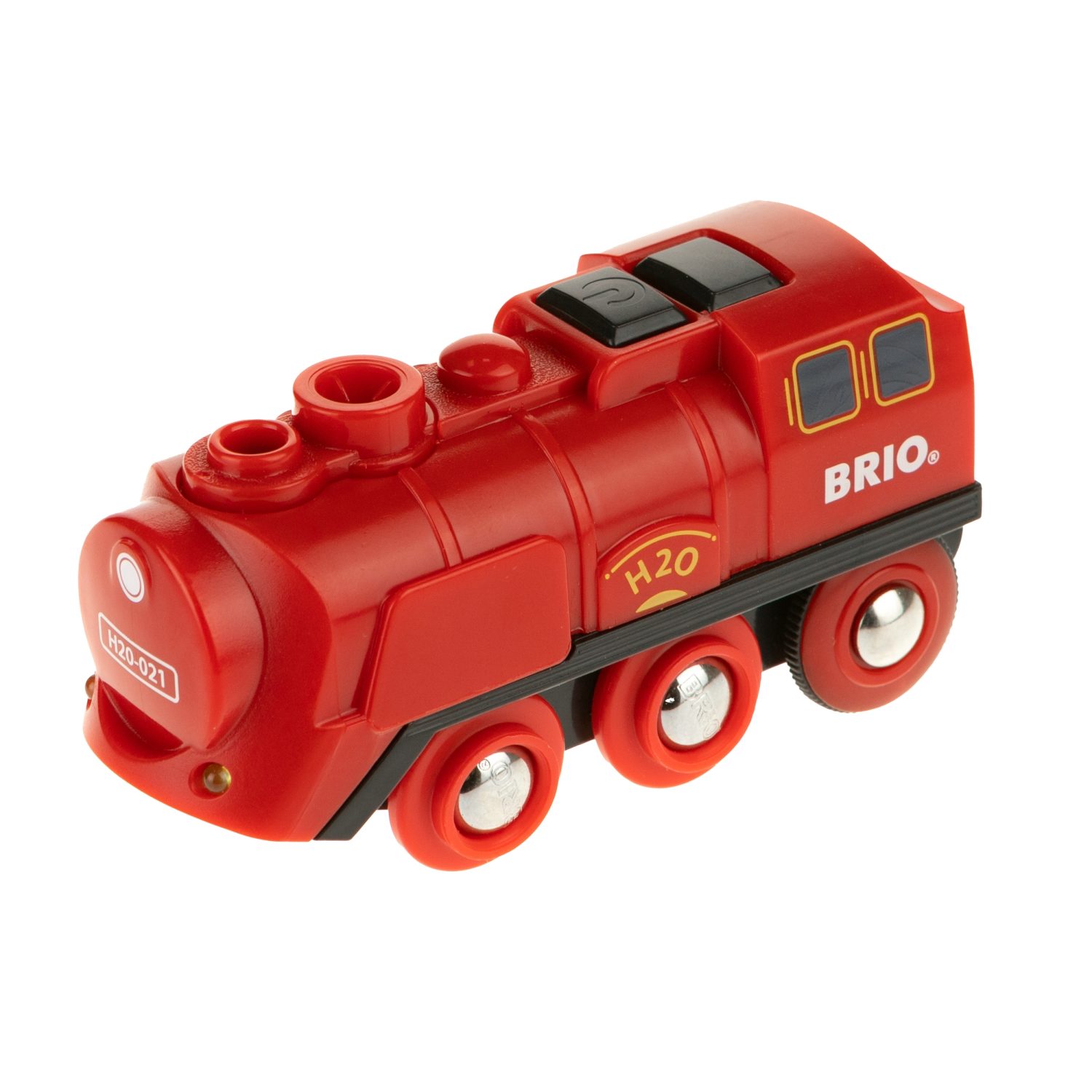 Деревянная железная дорога BRIO паровоз с функцией пара