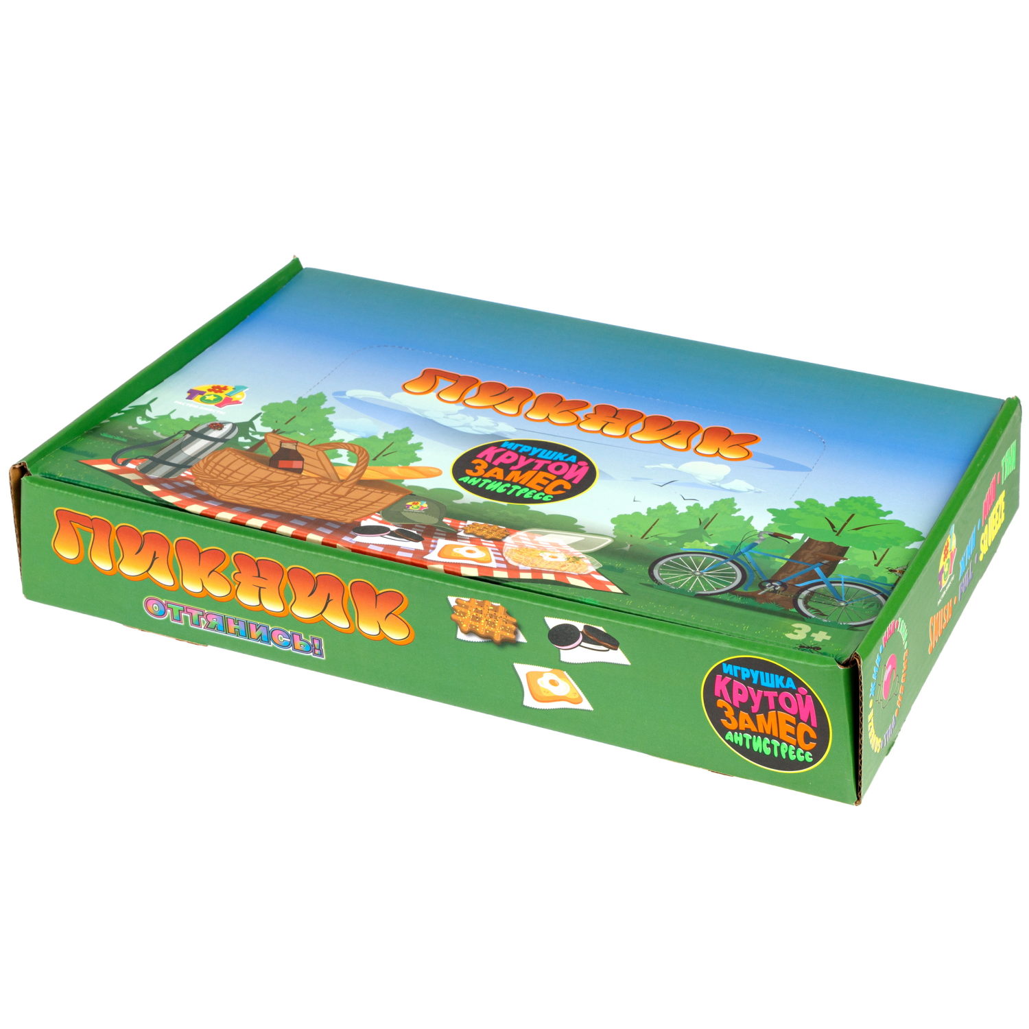 Таба сквиш 1TOY Крутой замес антистресс-игрушка для рук, 2 вида в ассортименте