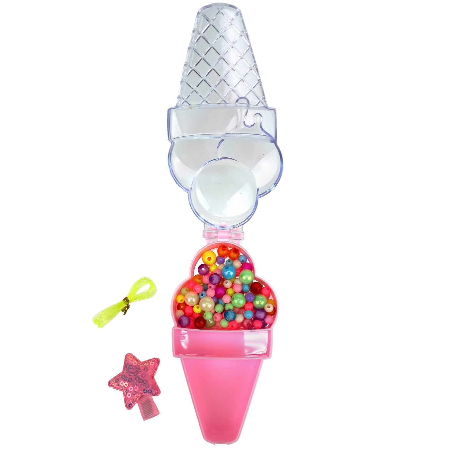 1TOY игровой набор для детского творчества "Bijou" мороженое, пакет с хэдером.