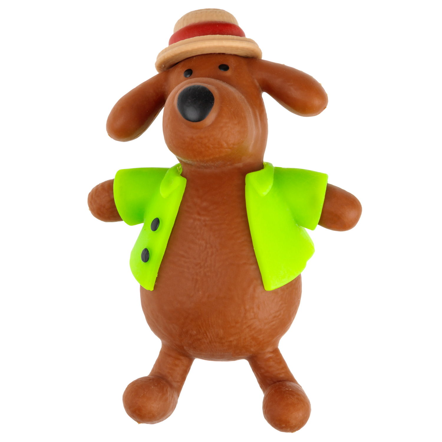 Антистресс-игрушка 1TOY Крутой замес собака в костюме, 15х11 см