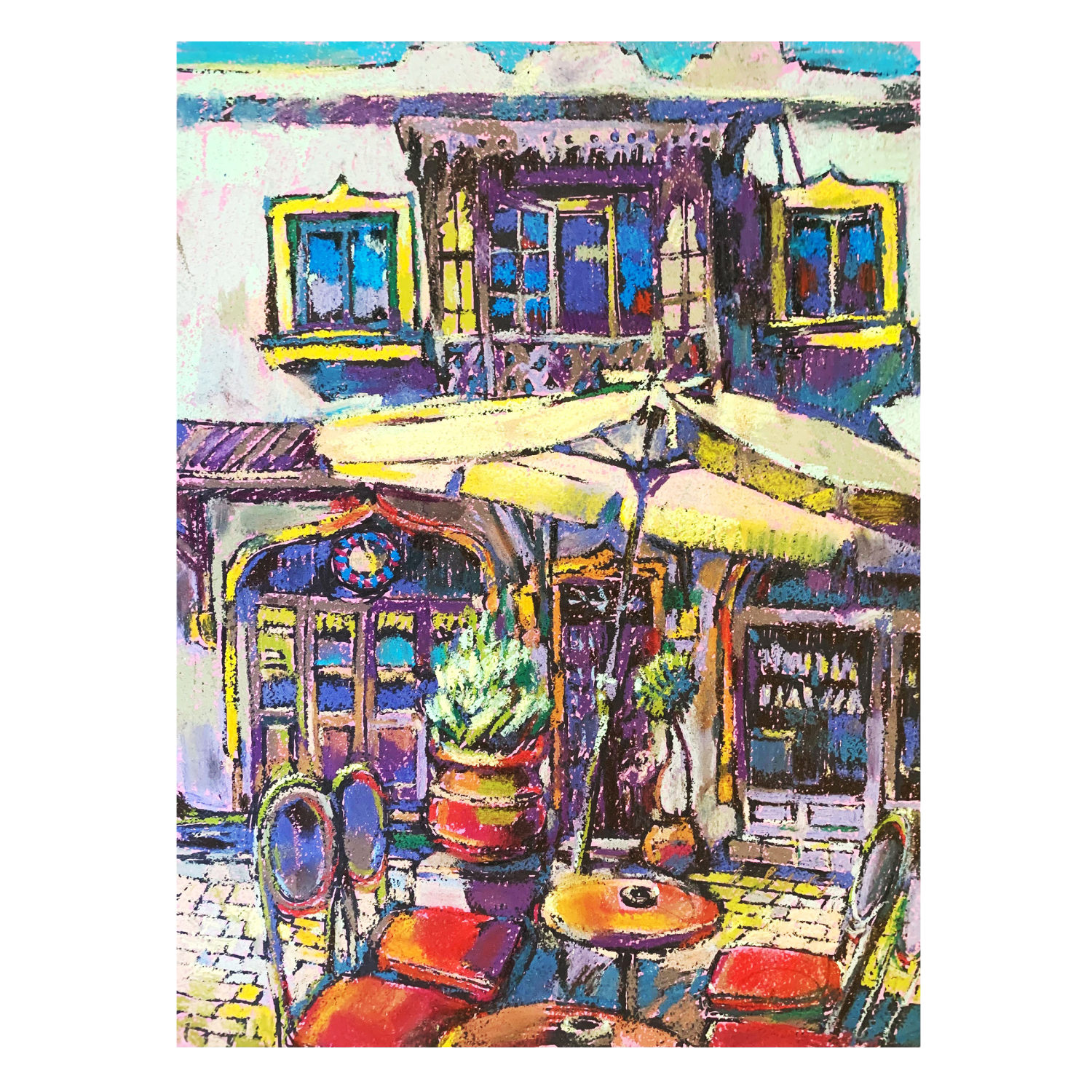 Деревянные пазлы Collection Art Елена Брижеватая, Улица, 105 деталей, 20х28,7 см, 10+