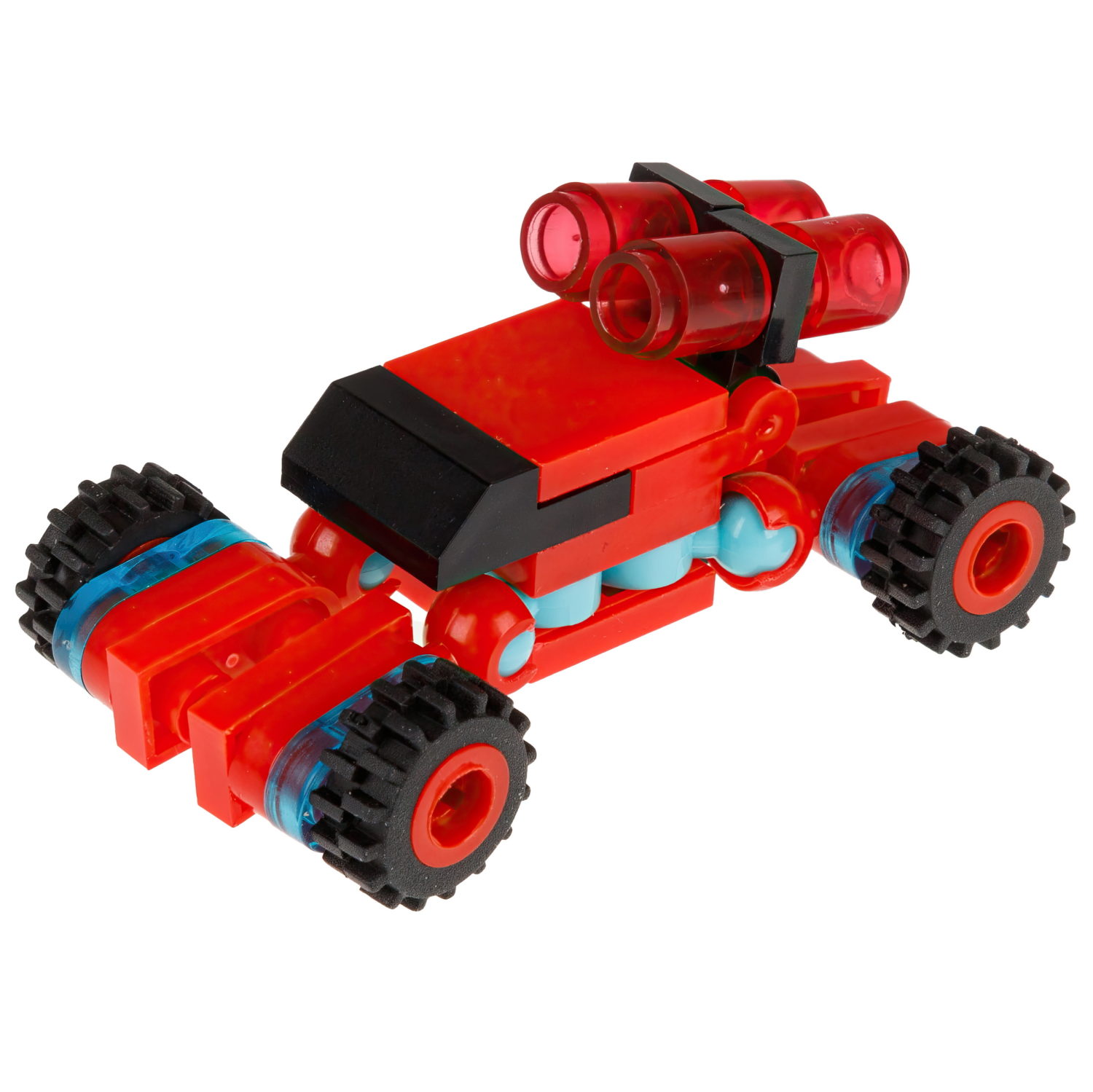 Конструктор 1TOY Blockformers  "Мегавтоформер" 6 в 1, 6 видов, из 6 шт. собирается большой робот