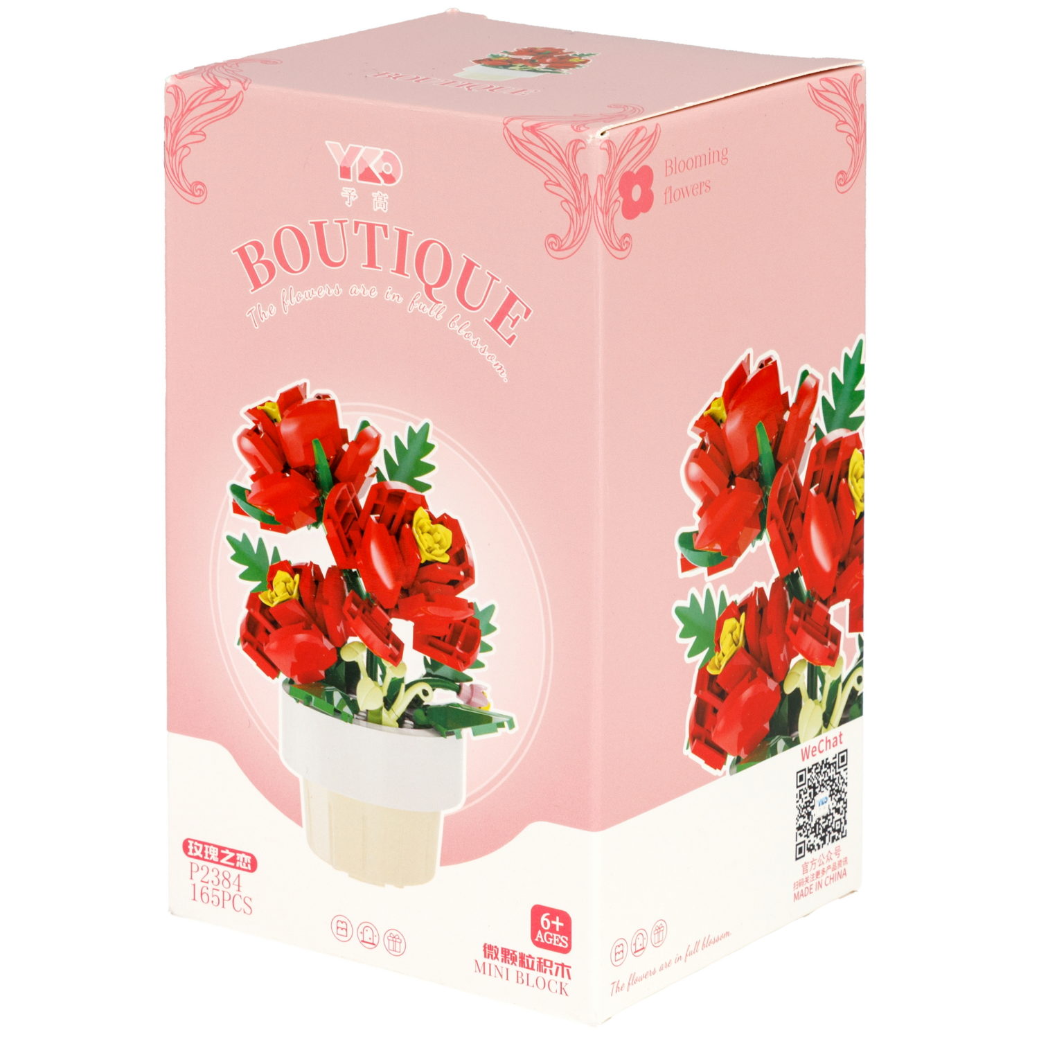 Конструктор 1TOY Blockformers "Цветы в горшках", 9 видов, от 138 до 223 деталей