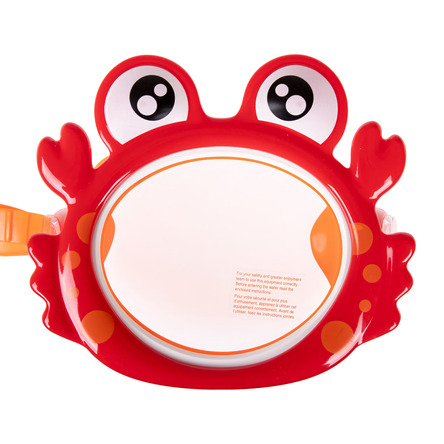 Очки-маска для плавания детская Intex Интекс Краб, 3-8 лет