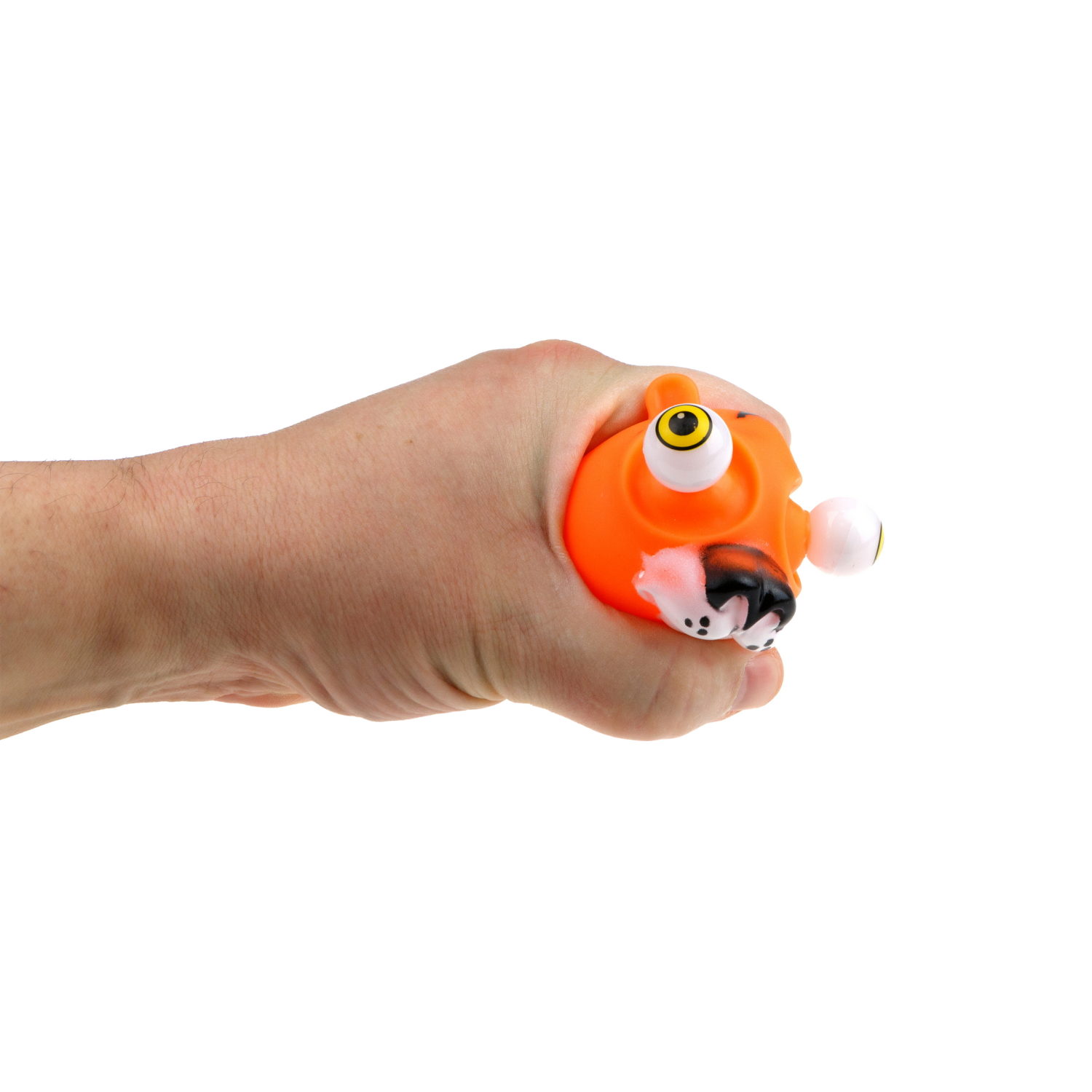 1toy Пучеглаз-антистресс "Животные мини" 8,2х7x6,8 см, 12 видов в асс., 12 шт. в д/б