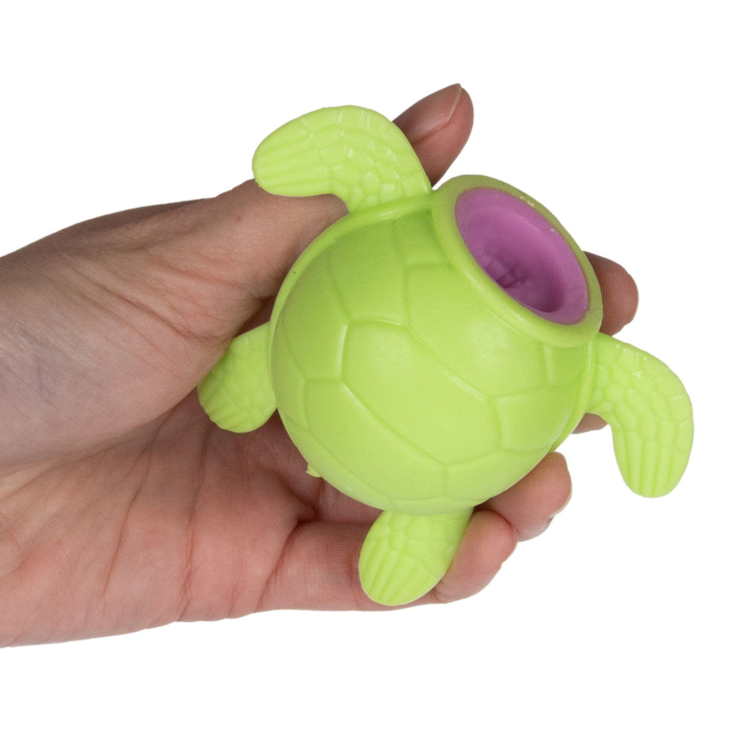 1TOY Жмяка "Выскочка. Черепаха" 9х6,5х6,5 см, 4 цвета в ассортименте