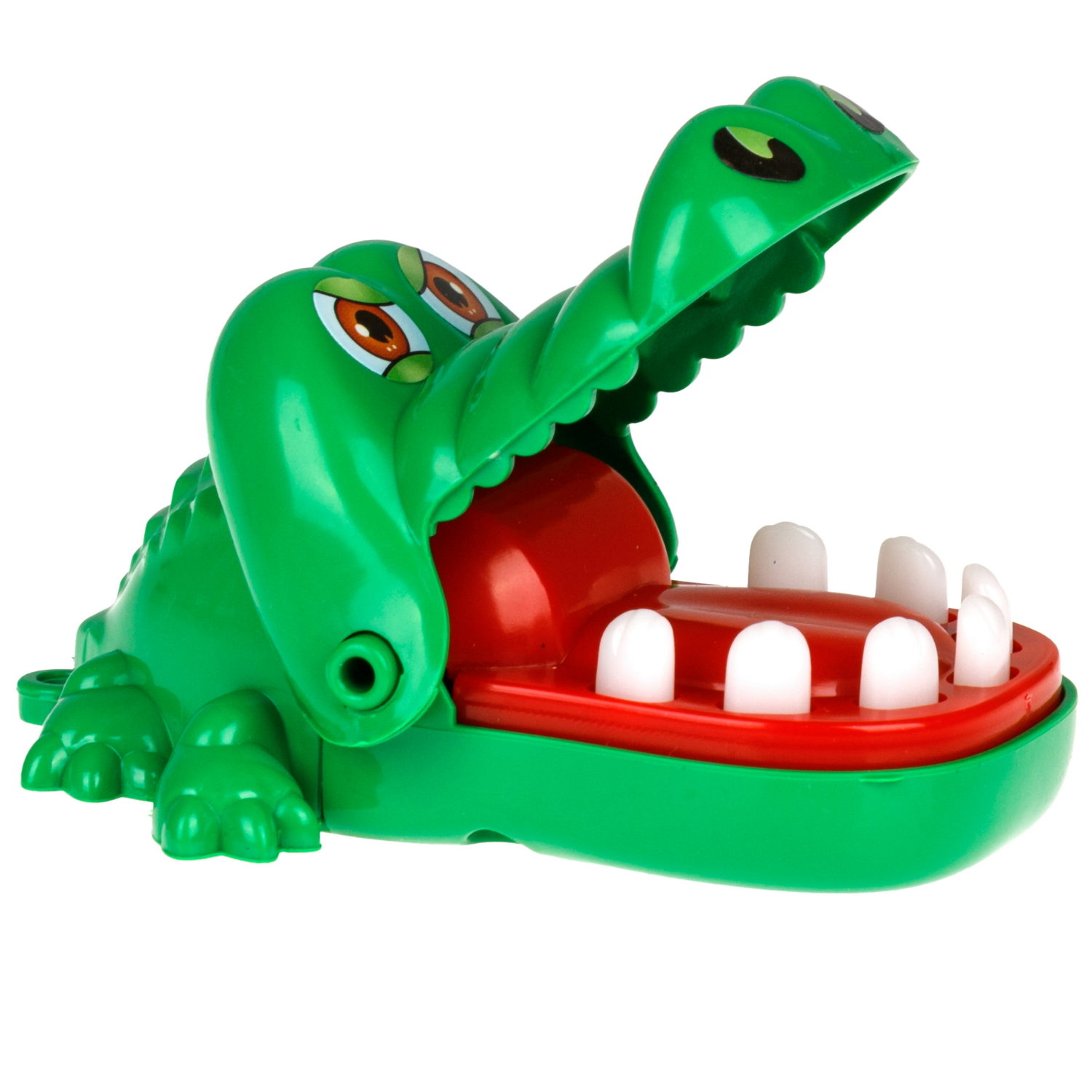 1TOY ИГРОДРОМ мини, в ассортименте 4 вида: "Крокодил укусил", "Собака-кусака","Осторожно, тираннозавр","Челюсти"