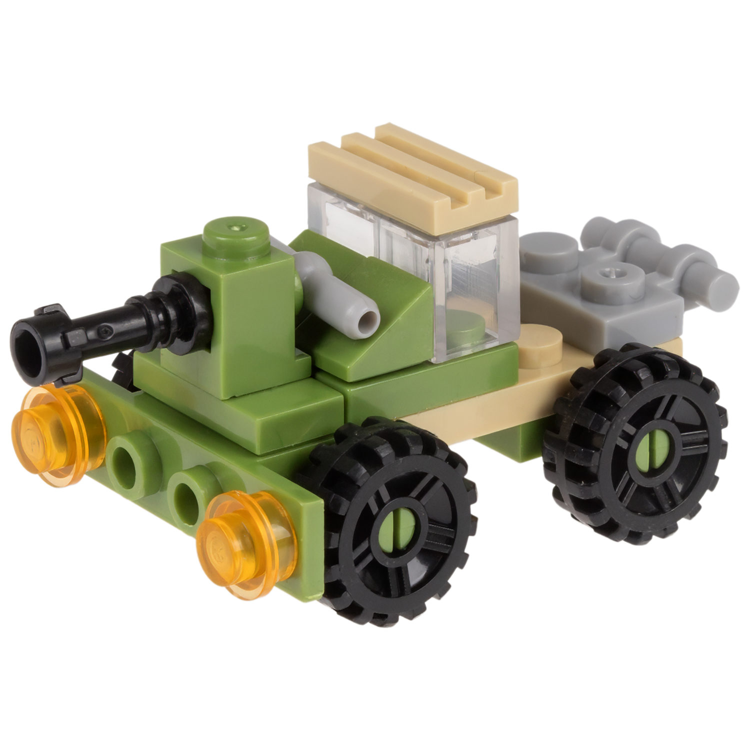 Конструктор 1TOY Blockformers "Военная техника", 10 видов, 1 шт.