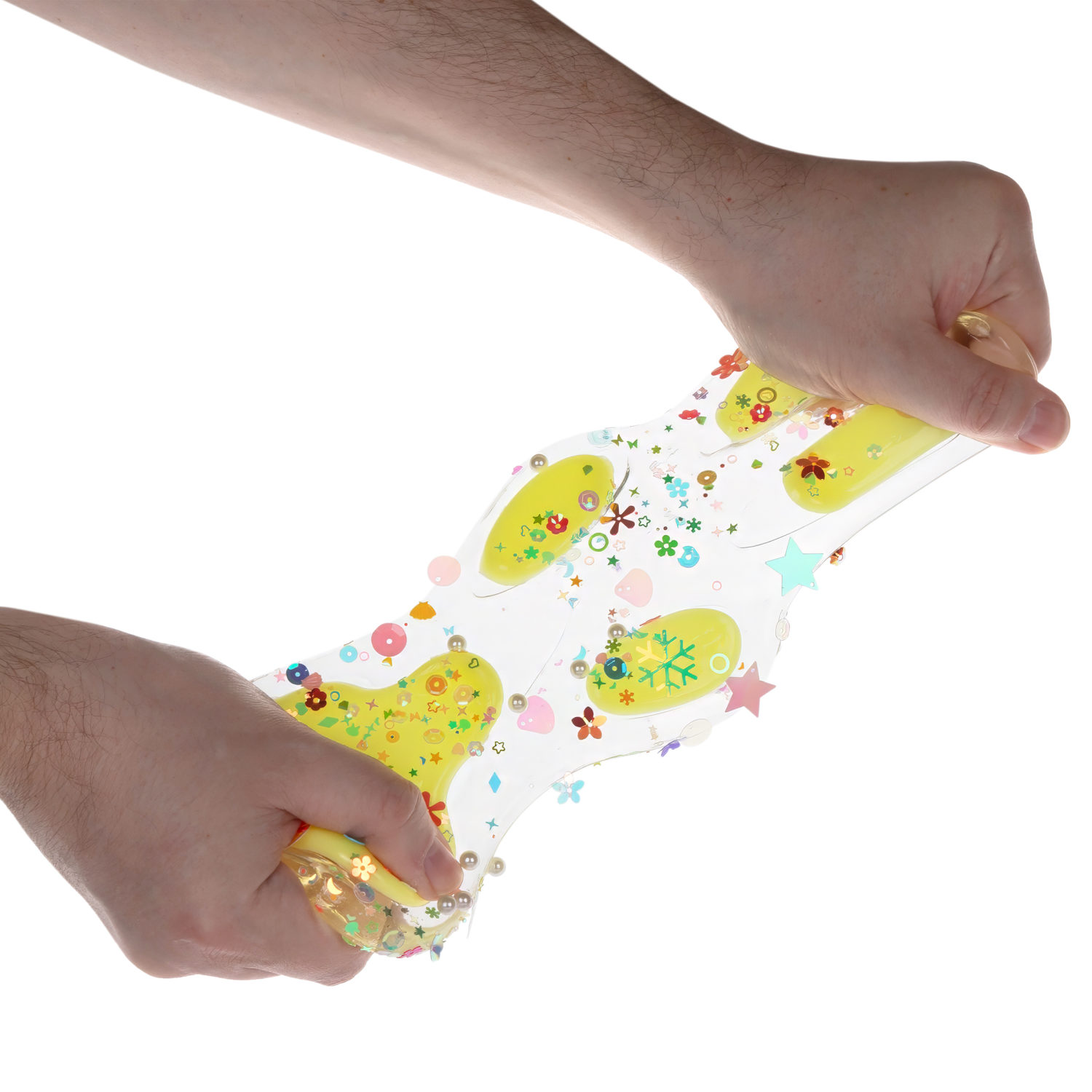 Таба лапа прозрачная 1TOY Крутой замес, большая, 14х3,5 см