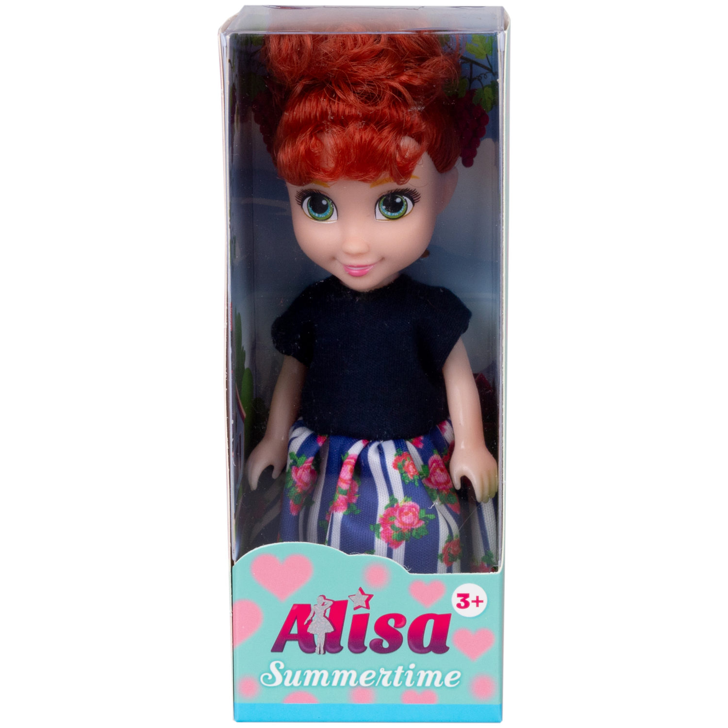 Кукла 1TOY ALISA SUMMERTIME, в платье, 16 см