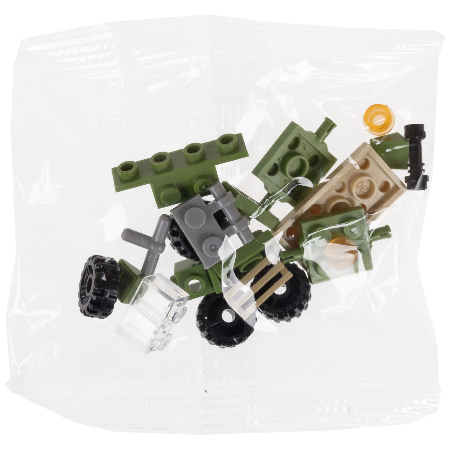 Конструктор 1TOY Blockformers "Военная техника", 10 видов, 1 шт.