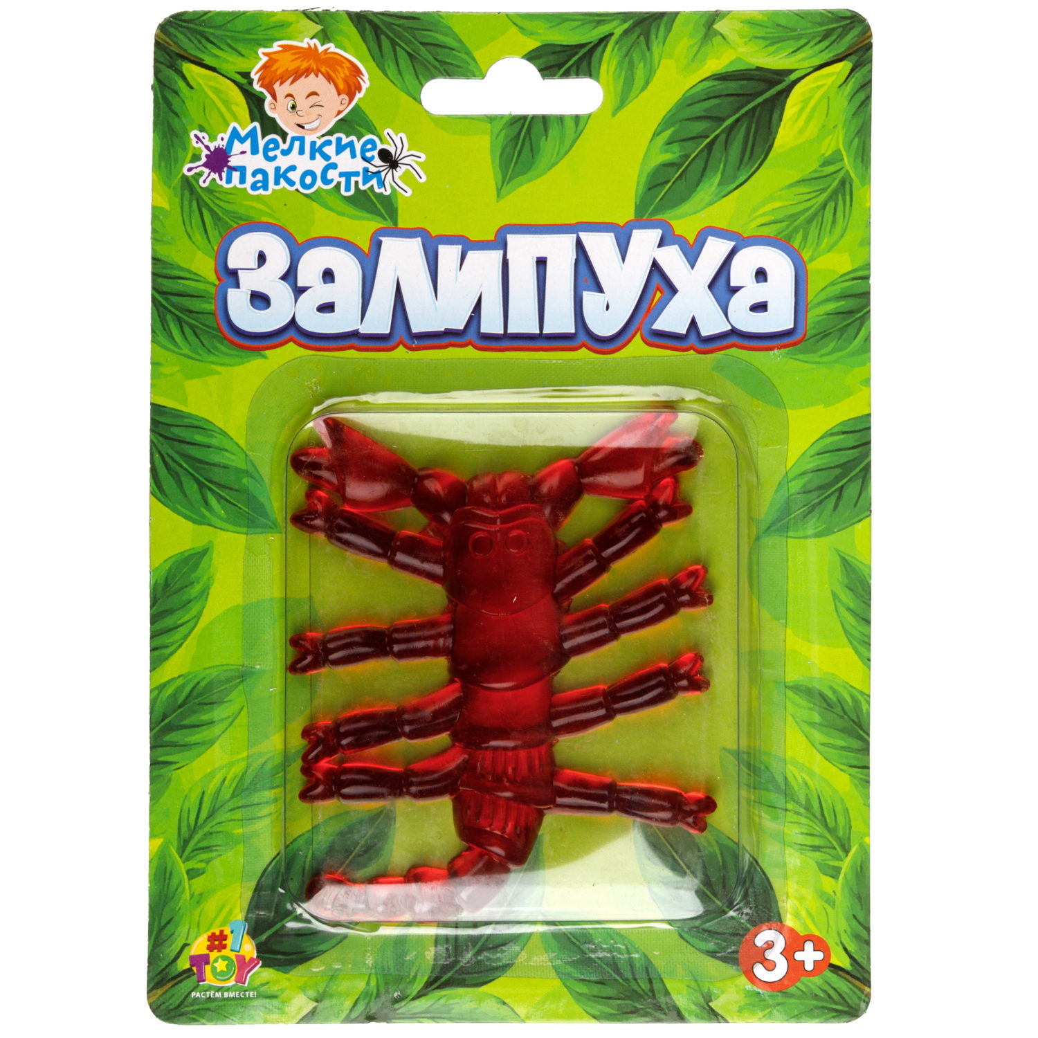 Жмяка липучая 1TOY Залипуха Скорпион, лизун 