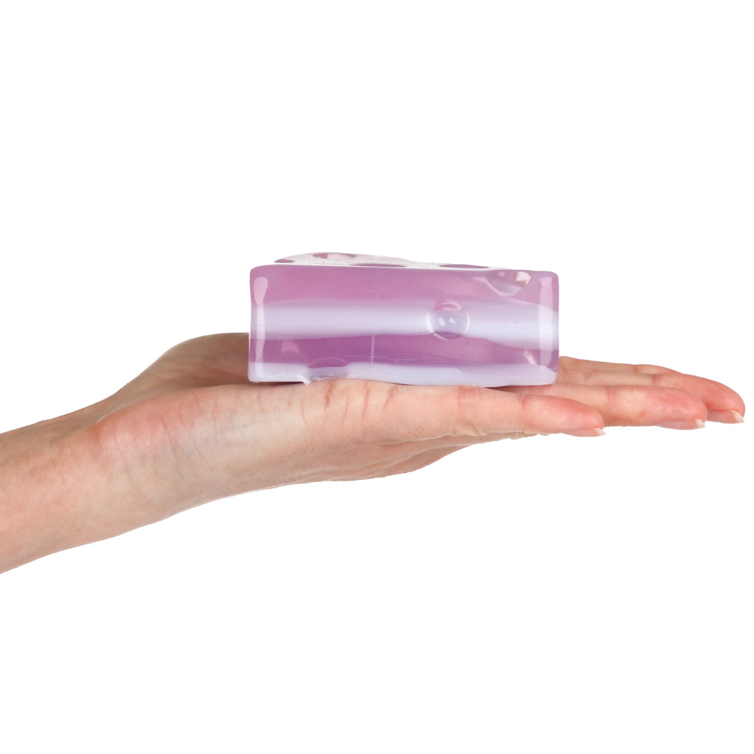 Игрушка-антистресс 1TOY Крутой замес Супергель «Сыр», фиолетовый