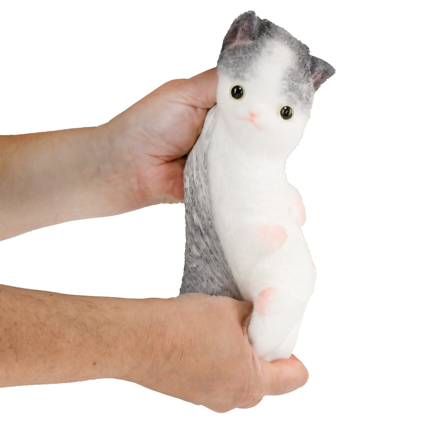 Таба сквиш 1TOY Крутой замес Пушок Кот, 17х12,5х11,5 см