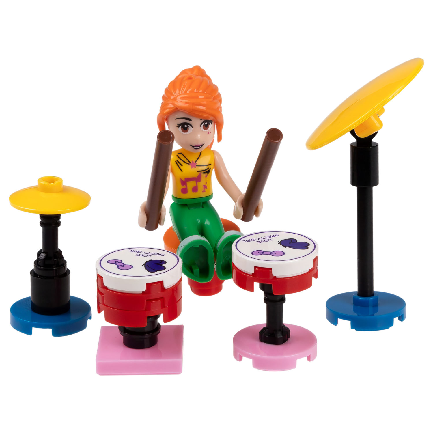 Конструктор 1TOY Blockformers "Веселые подружки", 6 видов