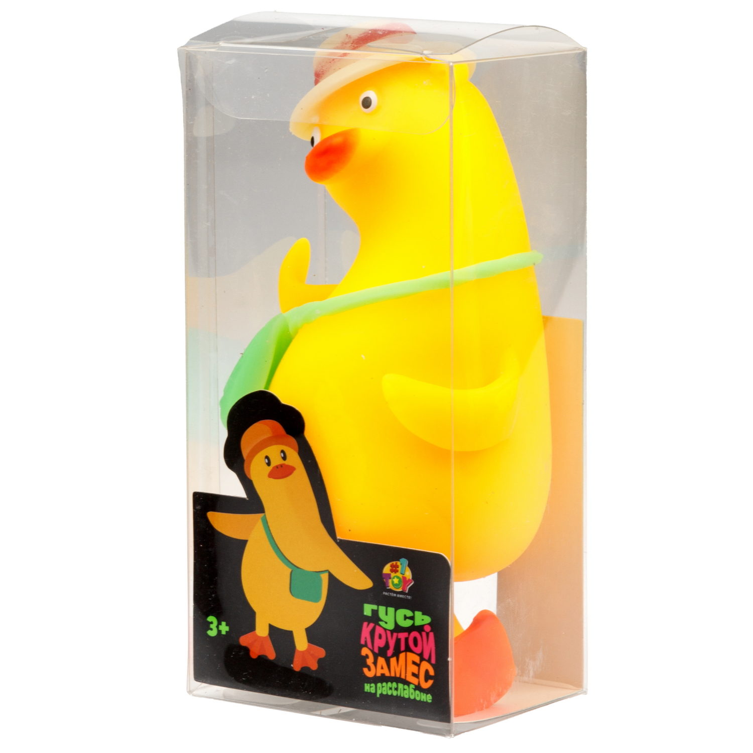 Игрушка-антистресс 1TOY Крутой замес 1TOY «Гусь на расслабоне», в ассортименте