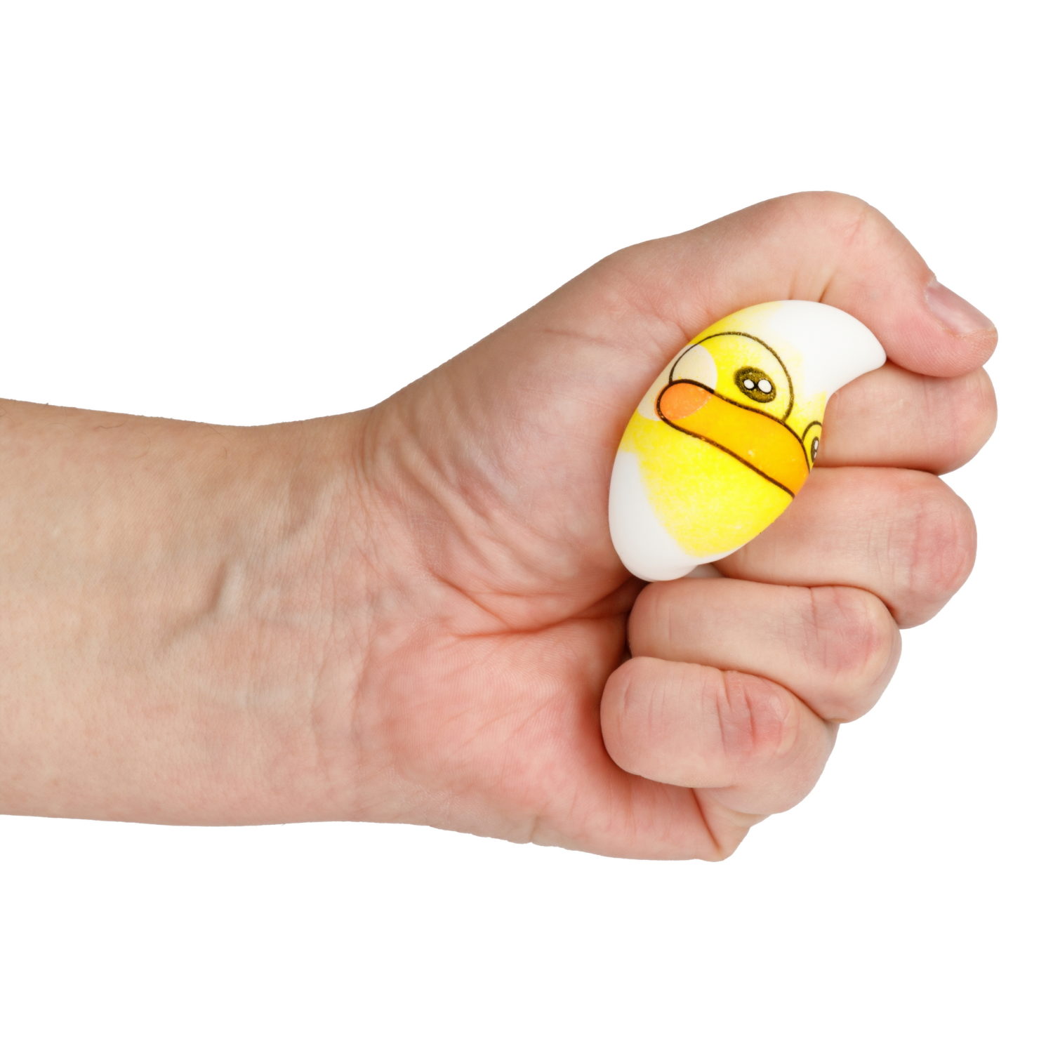 Игрушка-антистресс 1TOY Крутой замес Залиплющ, Яйца вкрутую, 5,5*4,5*4 см