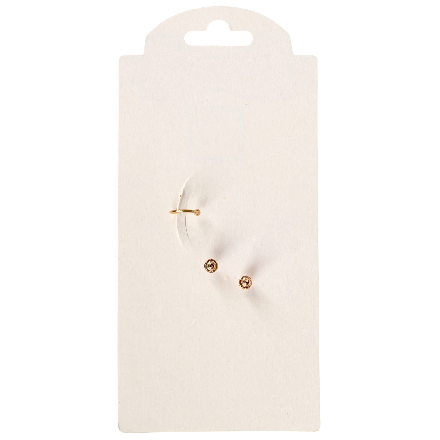 Набор из 2 асимметричных сережек Lukky Fashion "Звезда и полумесяц"