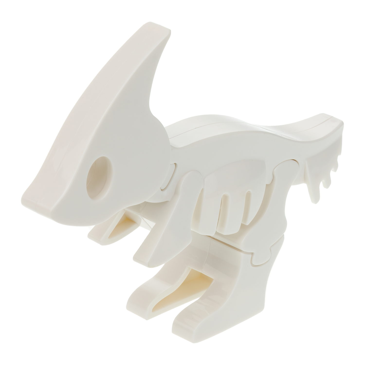 Игрушка динозавр 1TOY 3Dino Magnetic Паразауролоф, сборный, с магнитом, для развития моторики и сил рук, цвет в ассортименте 