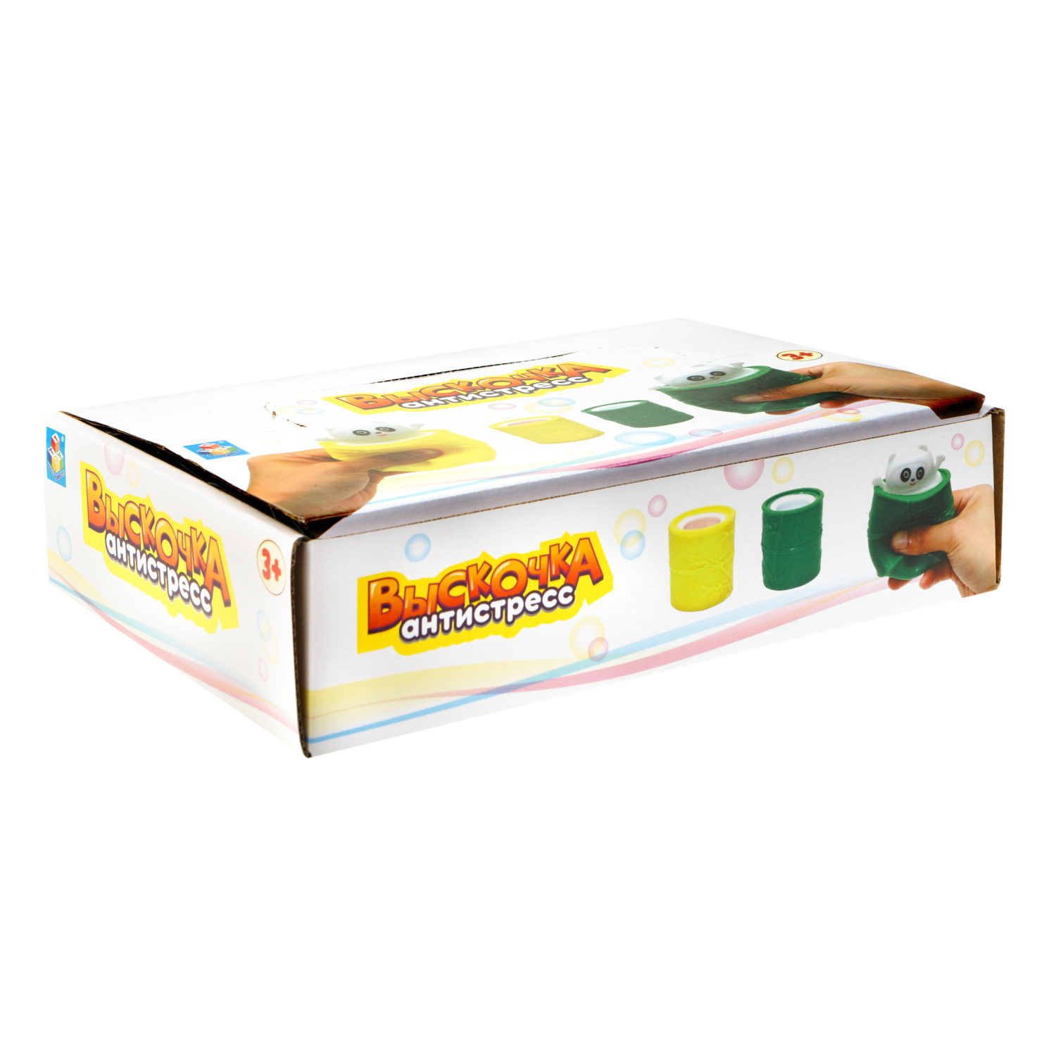 1TOY Жмяка Выскочка.Панда