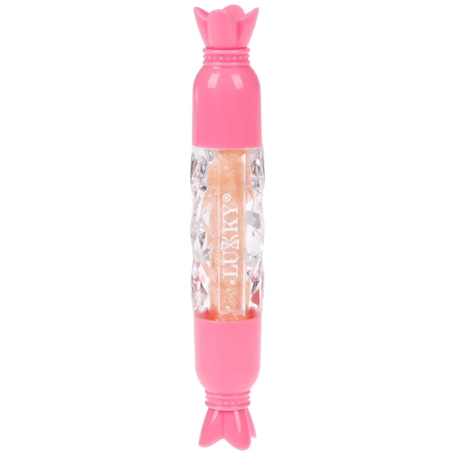 Глазурь для губ Lukky Sweet Candy с ароматом фруктового драже, золотисто-бежевый, 8 мл