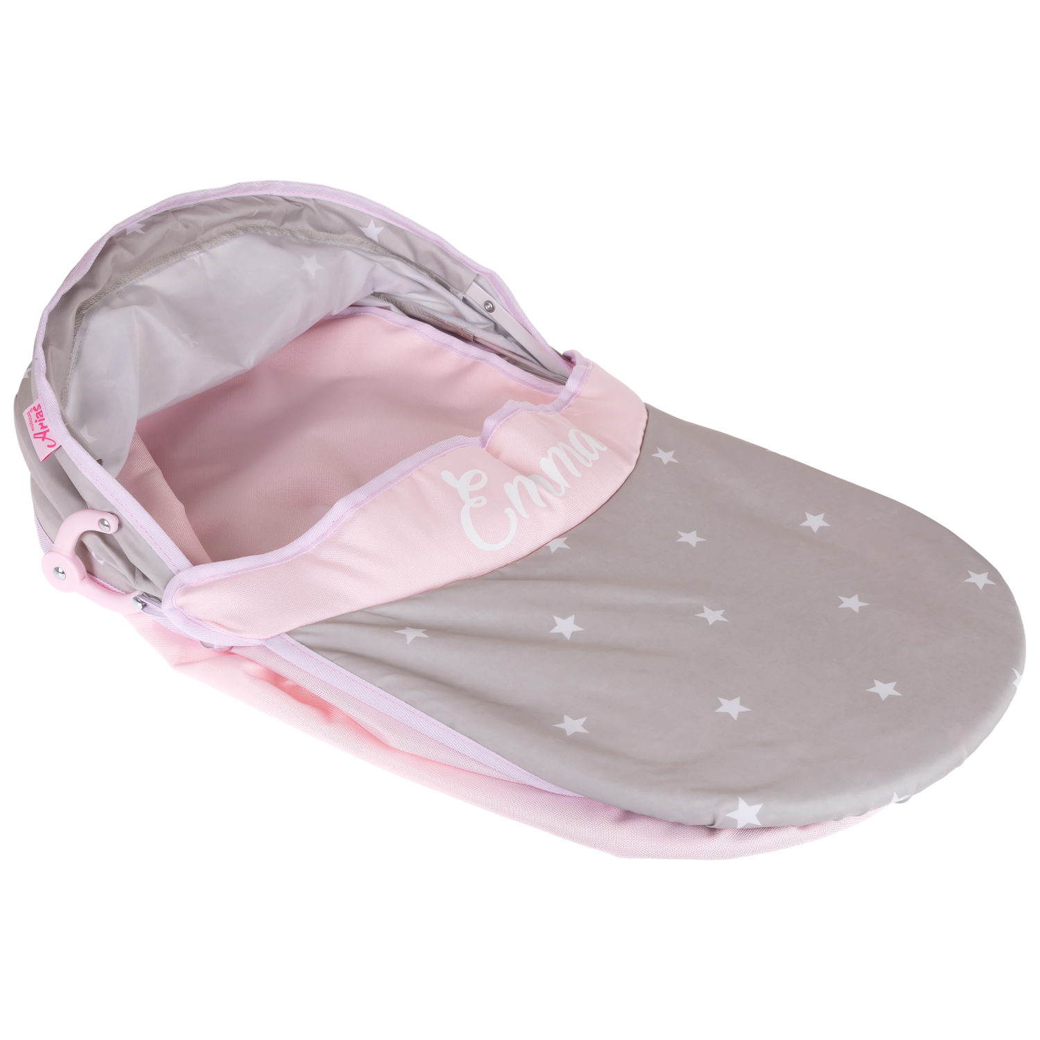 Коляска-люлька для кукол Arias детская, прогулочная, складная, большая, высокая, с сумкой