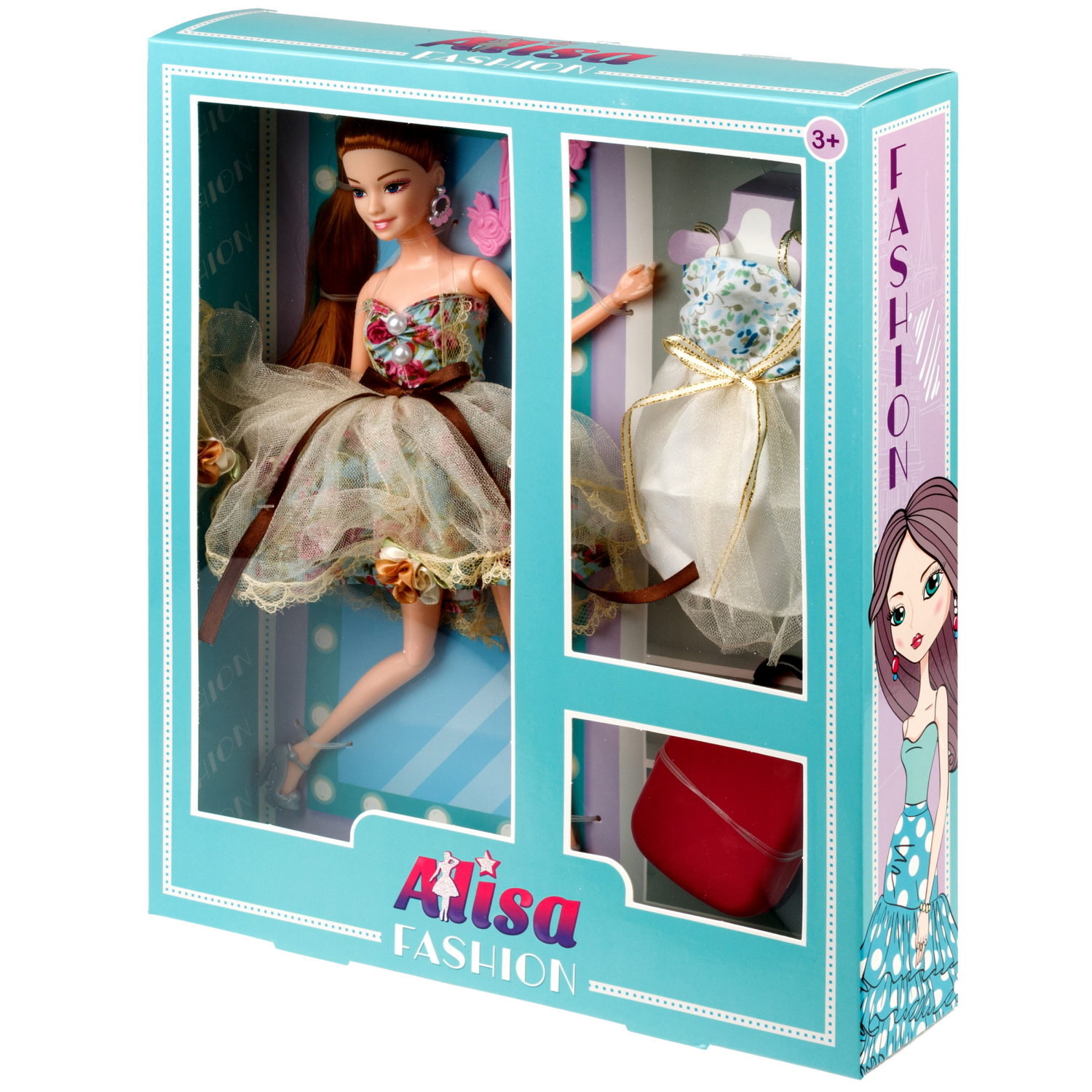 Кукла Alisa Fashion в пышном платье, с аксессурами, 29 см