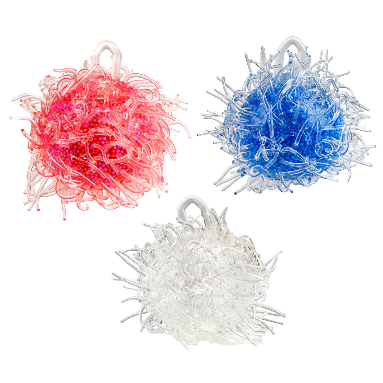 1toy Жмяка, шар с мелкими шариками, 8 см, 3 вида в ассортименте