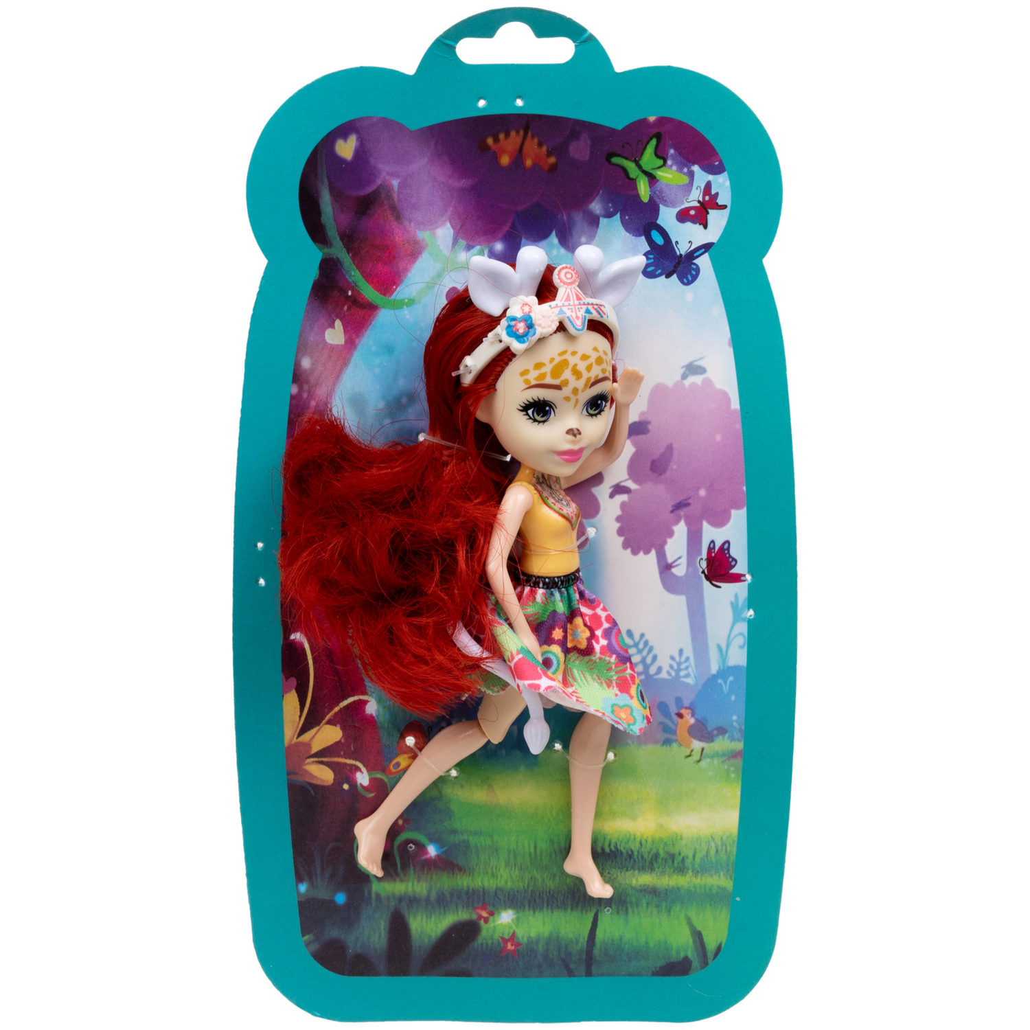 Кукла 1TOY Лесные Феи с рыжими волосами, детская, принцесса леса, игрушка для девочки, 16 см