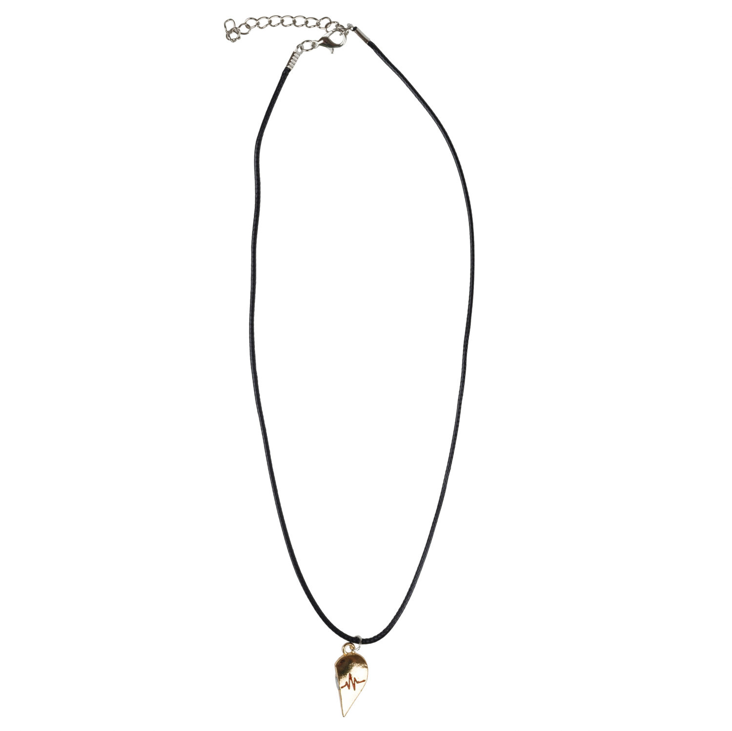 Набор из парных цепей-шнурков Lukky Fashion Сердце пополам на магните