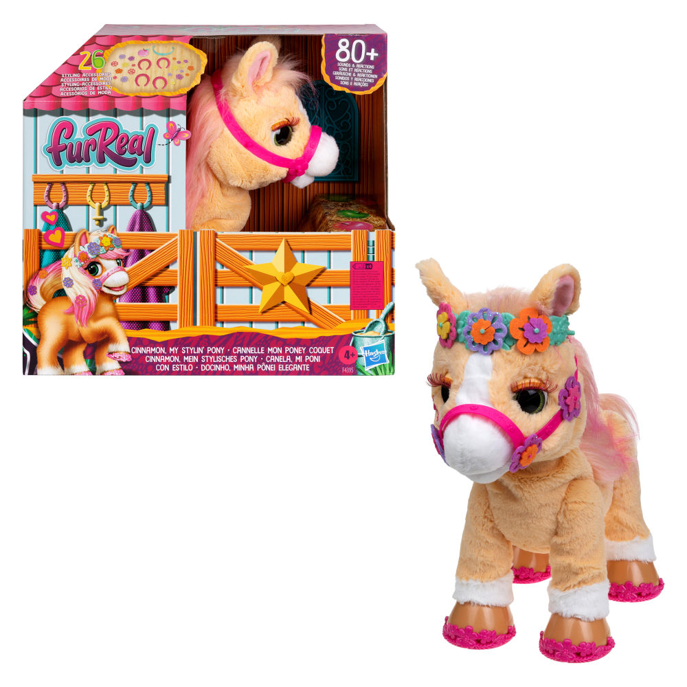 FRR Интерактивный питомец Стильная Пони Циннамон F4395