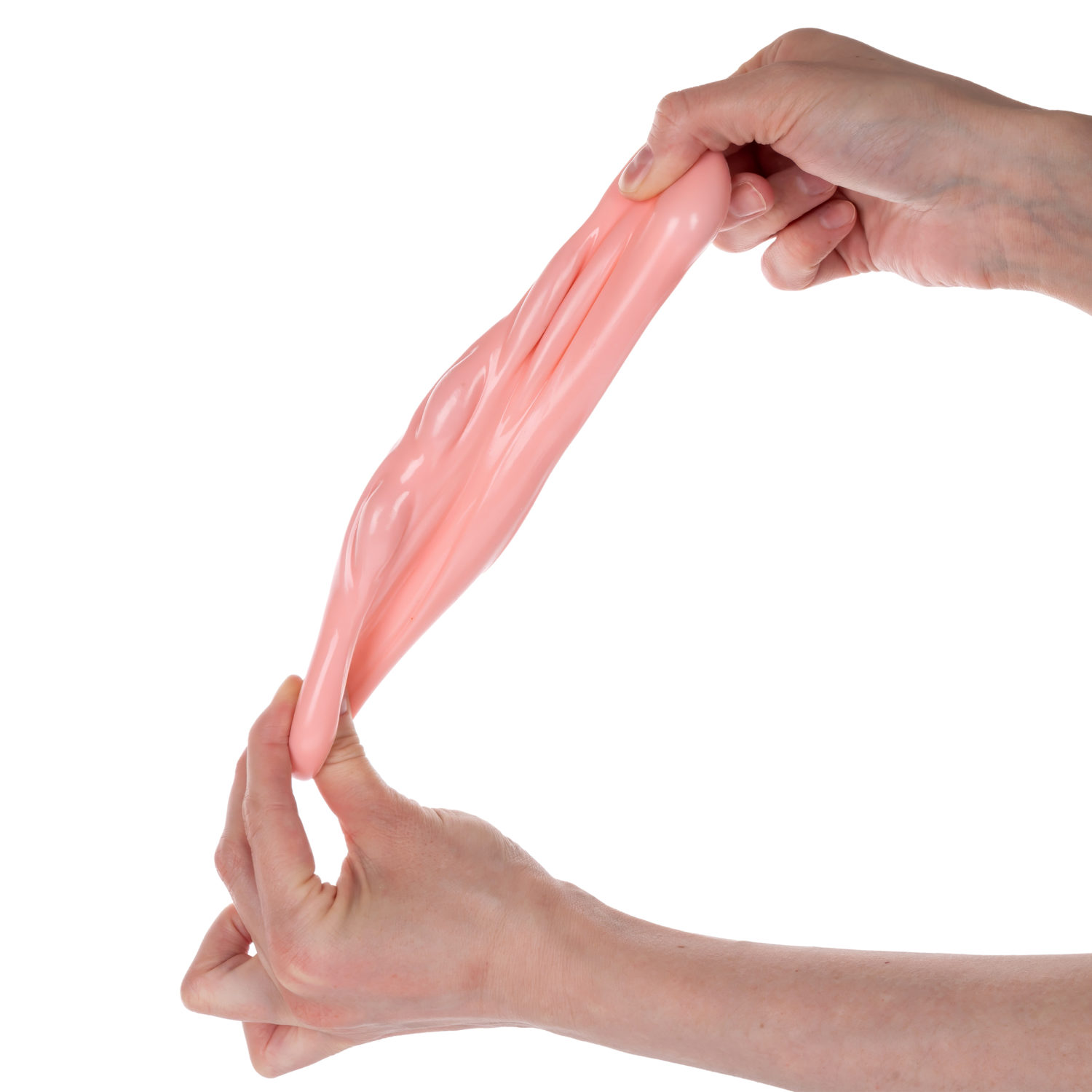 Игрушка-антистресс 1TOY Крутой замес Залиплющ, Дай лапу, таба лапка, розовая