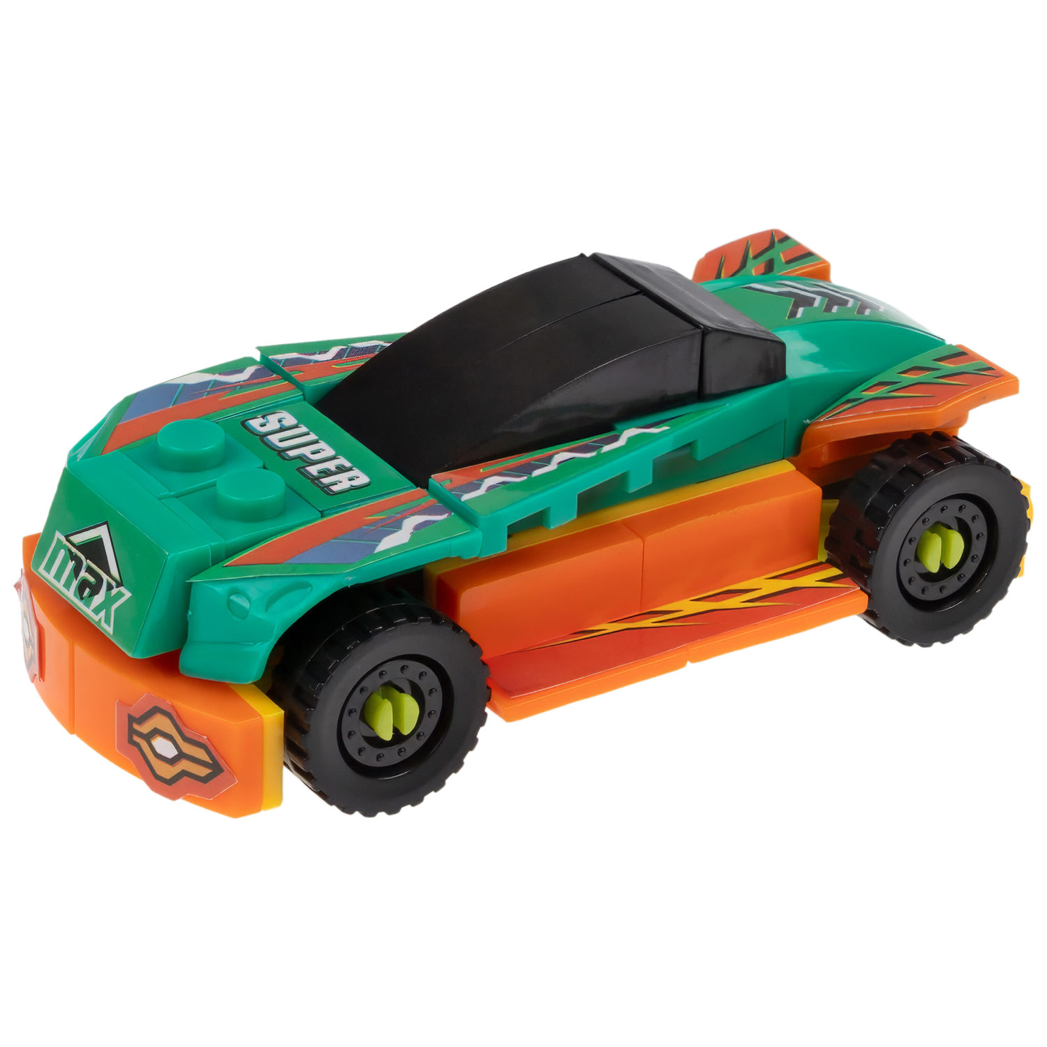 1TOY конструктор Blockformers "Спорткар", в ассортименте 6 видов