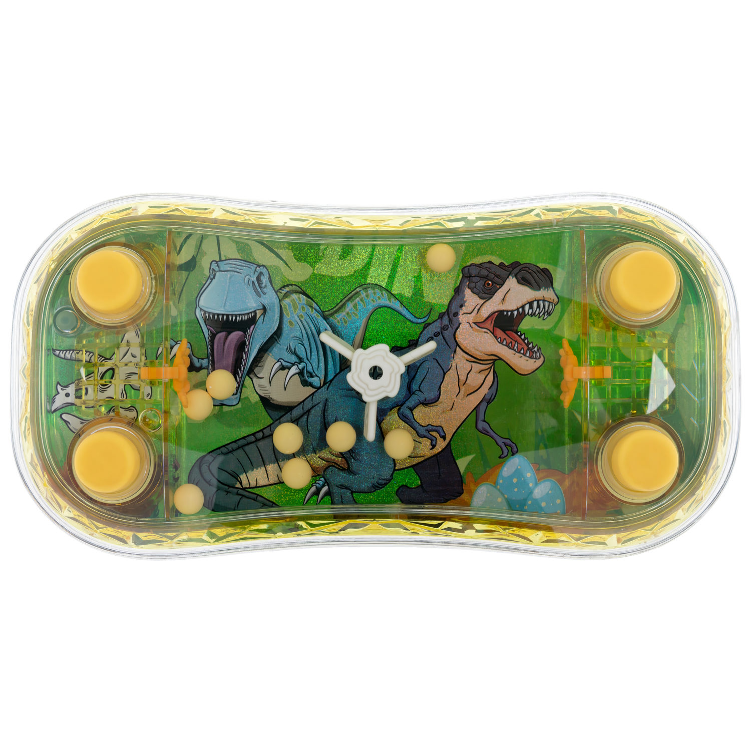 1TOY Игра с водой Забрось мячики Динозавры, 3 вида в ассортименте