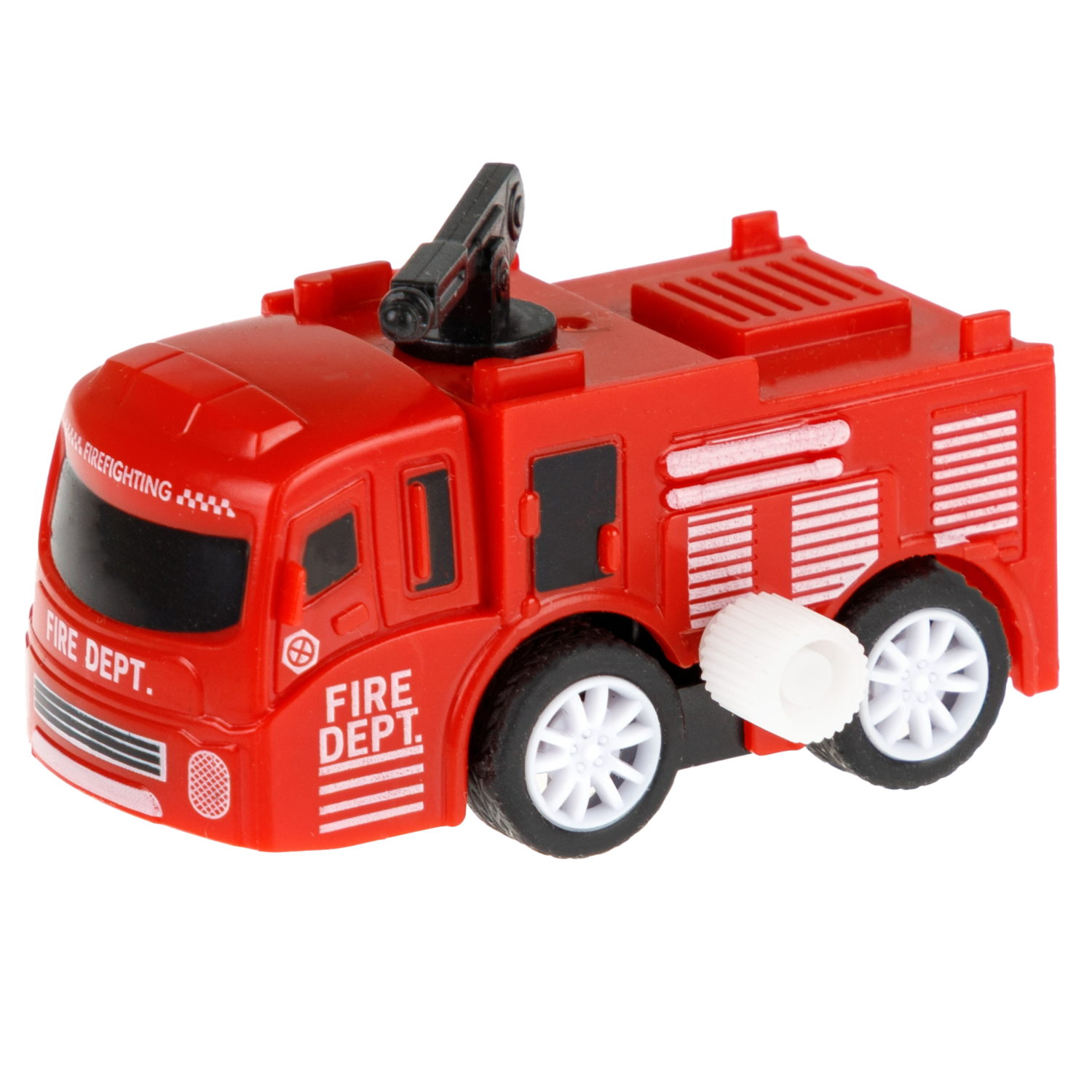 Игровой набор 1TOY Пазл-трек "Пожарная служба", с машинкой, 44 детали