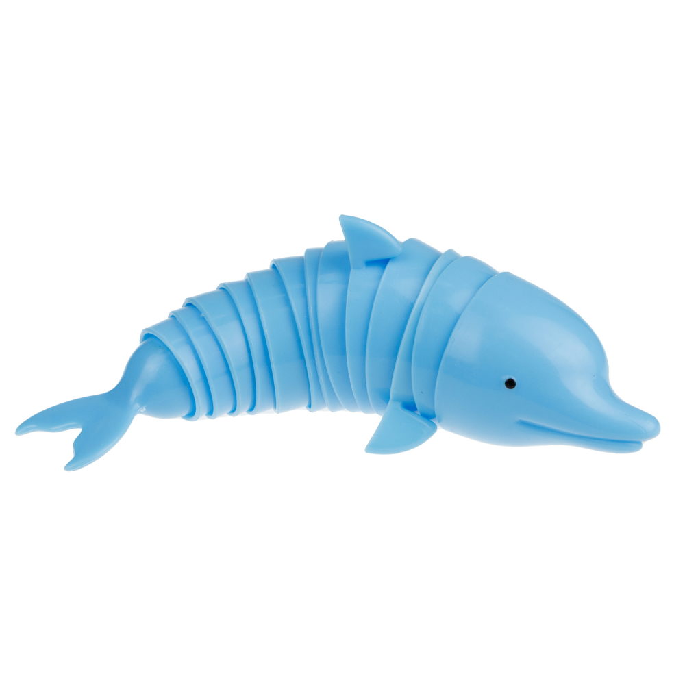 Развивающая антистресс-игрушка 1TOY Гремушка дельфин