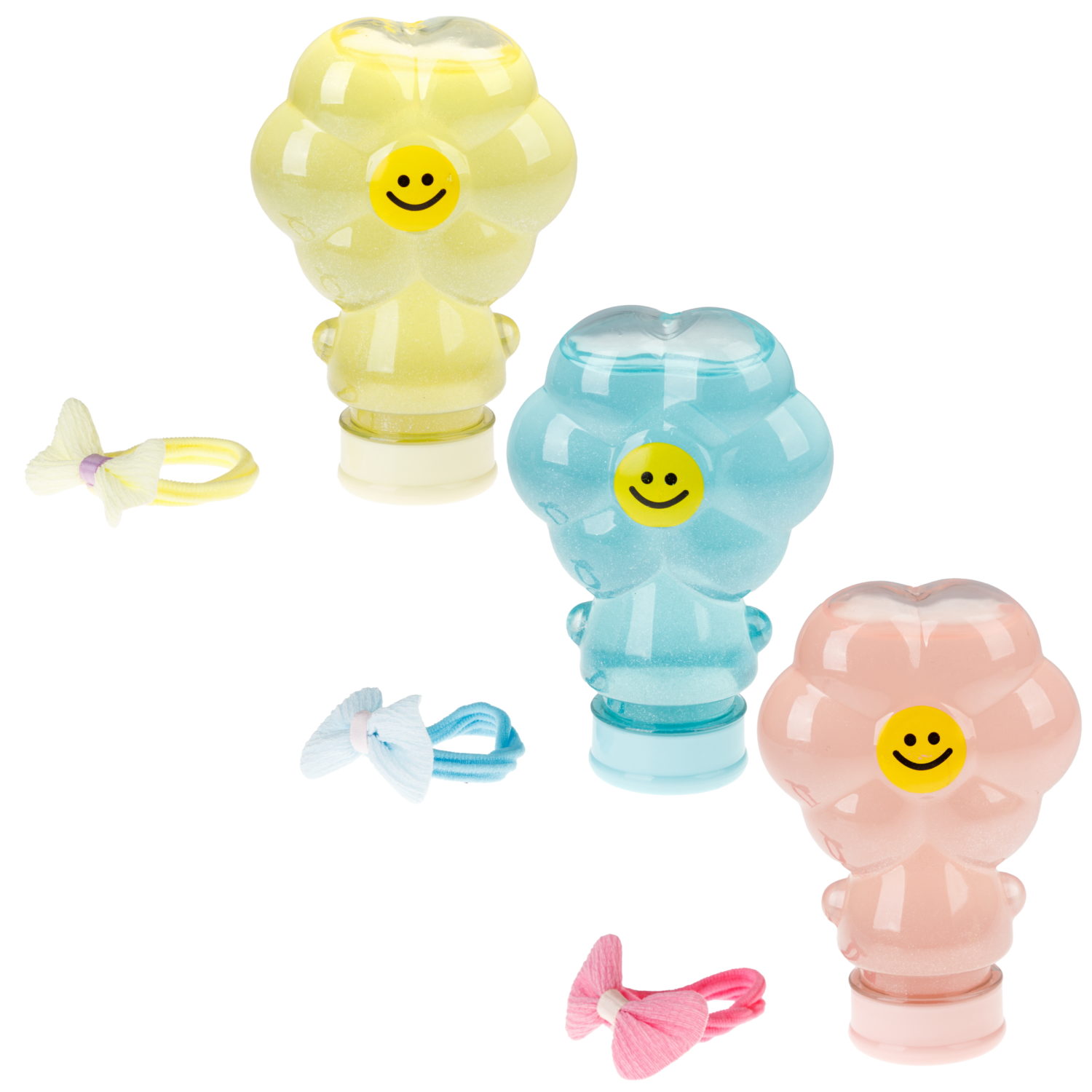 Антистресс-игрушка 1TOY Крутой замес Слайм цветок в банке, 8,3х4,7х12,4 см