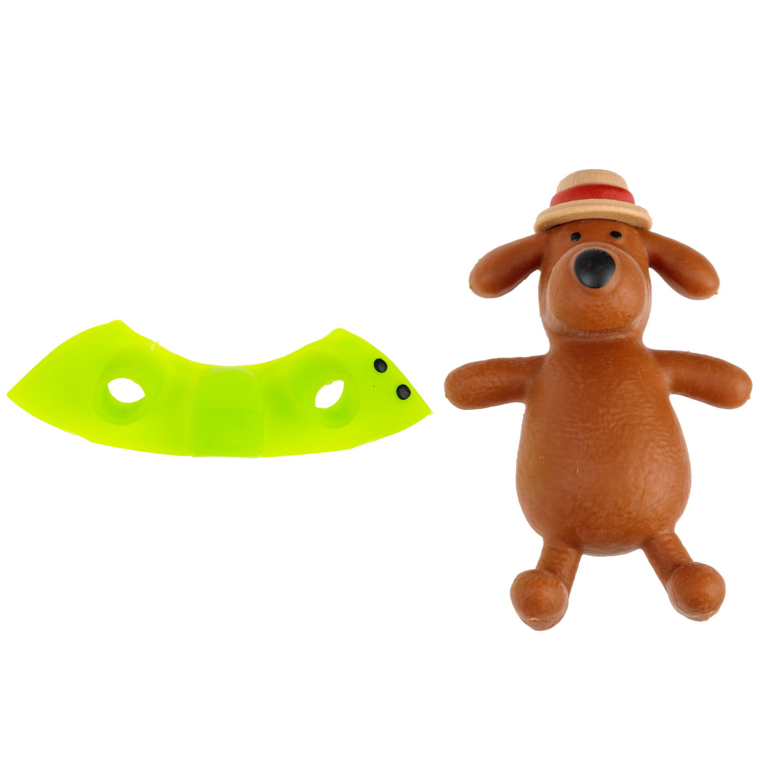 Антистресс-игрушка 1TOY Крутой замес собака в костюме, 15х11 см