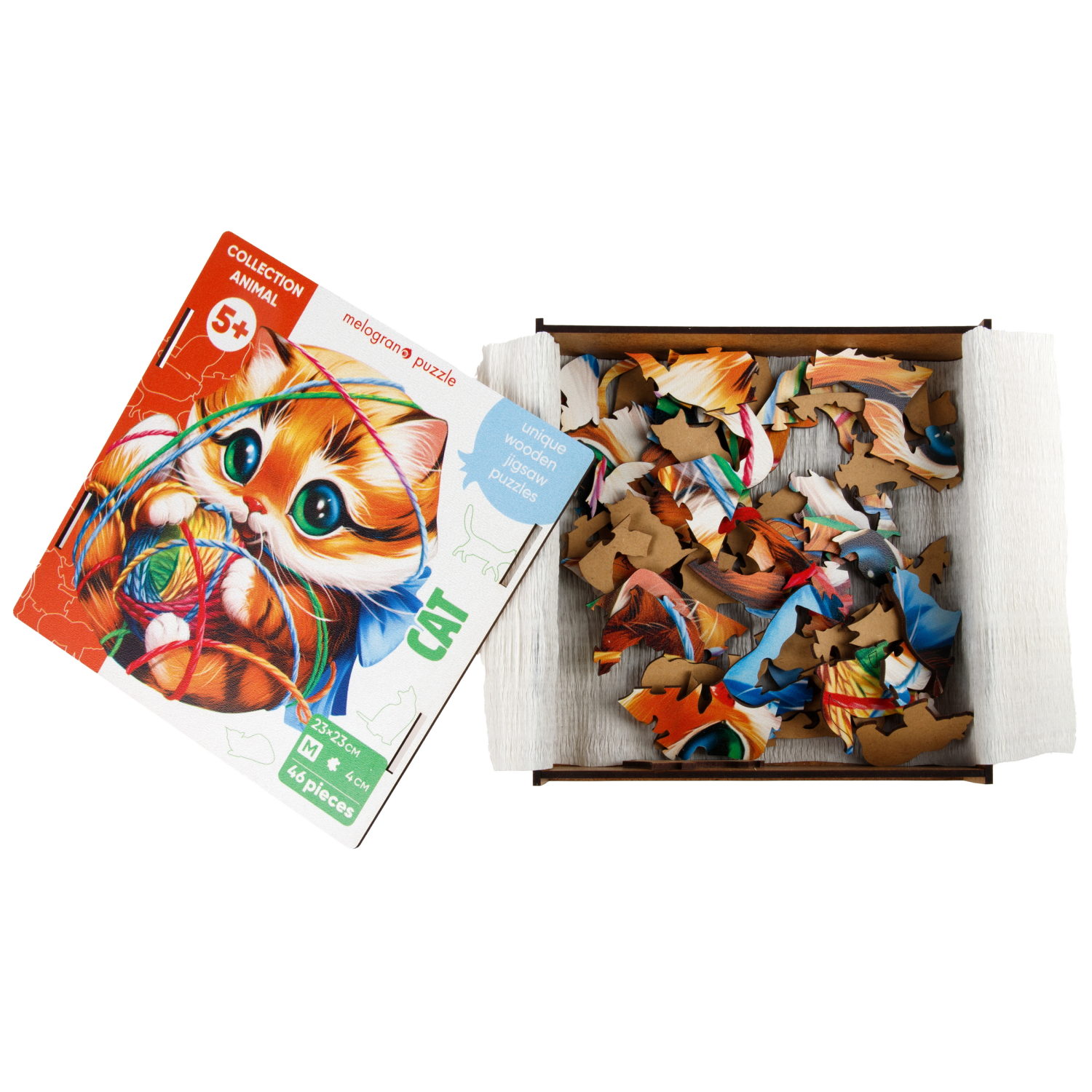 Пазлы Collection Animals Котенок, 46 деталей