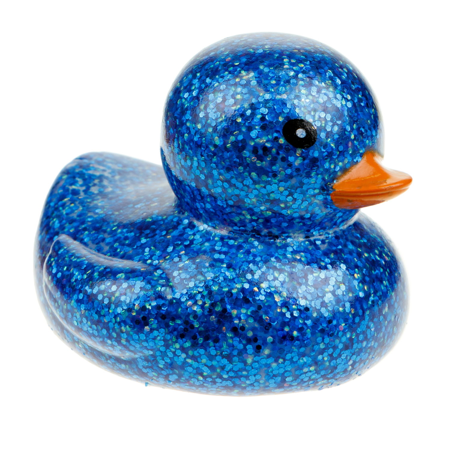 1toy Жмяка-антистресс "Уточка" с блёстками 8х7,2х6,5 см, 6 видов в асс., 12 шт. в д/б