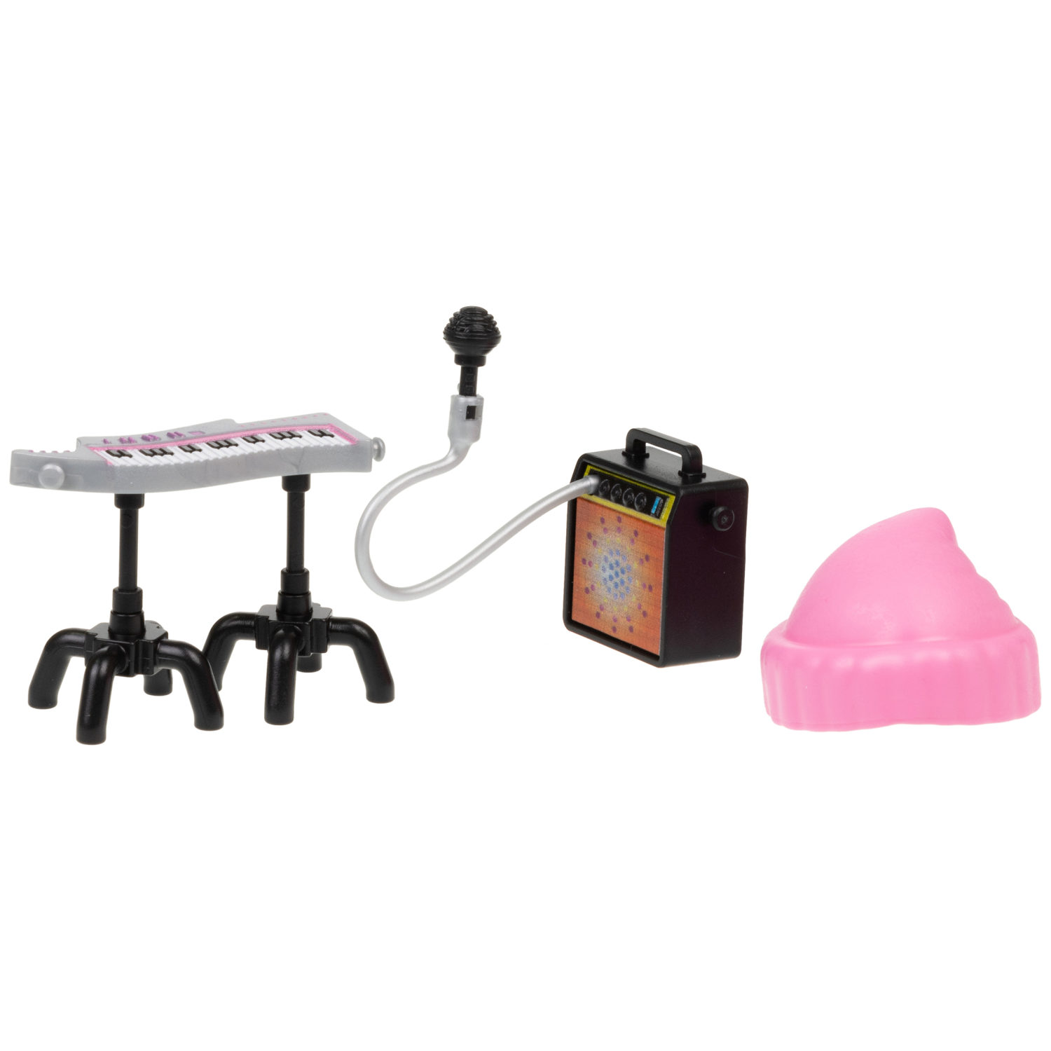 Кукла для девочки и аксессуары 1TOY LUCKY BOX Party girl, детская, маленькая, с музыкальными инструментами