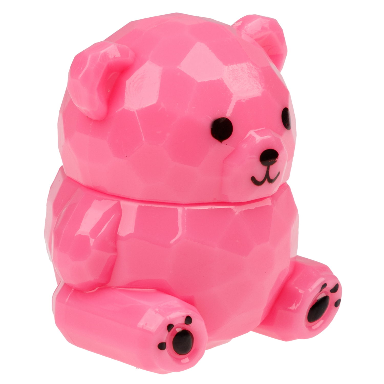 Бальзам для губ детский Lukky Гламурные Зверушки Мишка Тедди, с блёстками, 9 г, 3 цвета в ассортименте