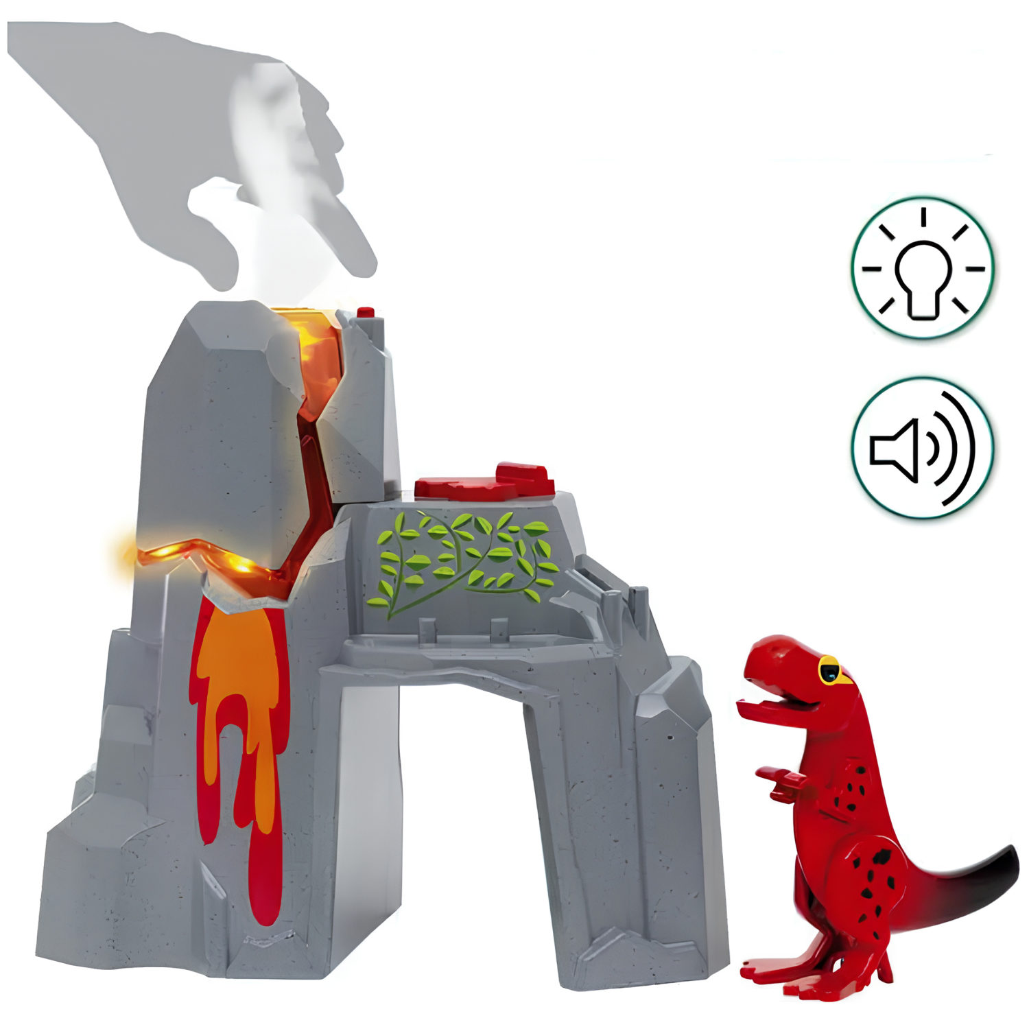 Деревянная железная дорога BRIO Делюкс "Дино", 12 элементов