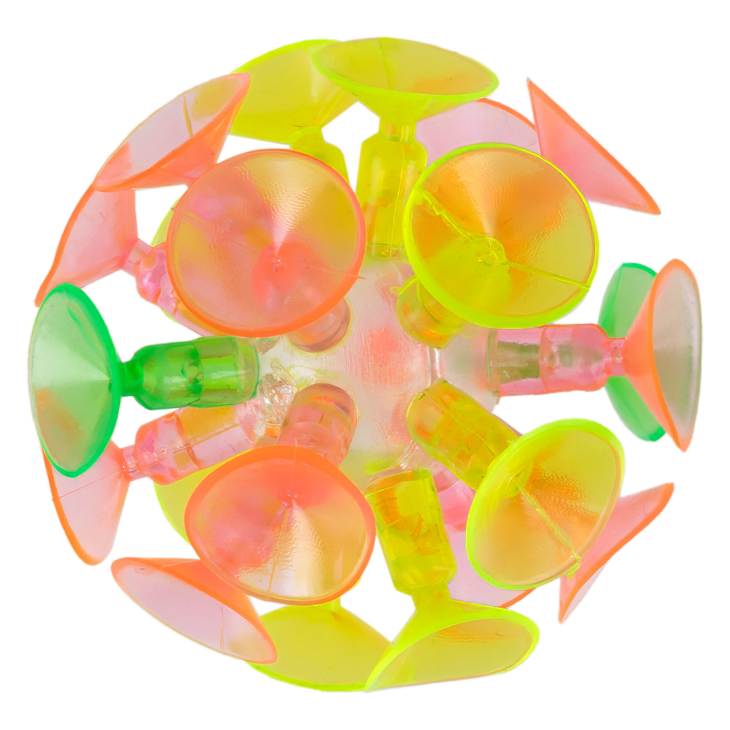 1toy мячик с присосками 4,5 см