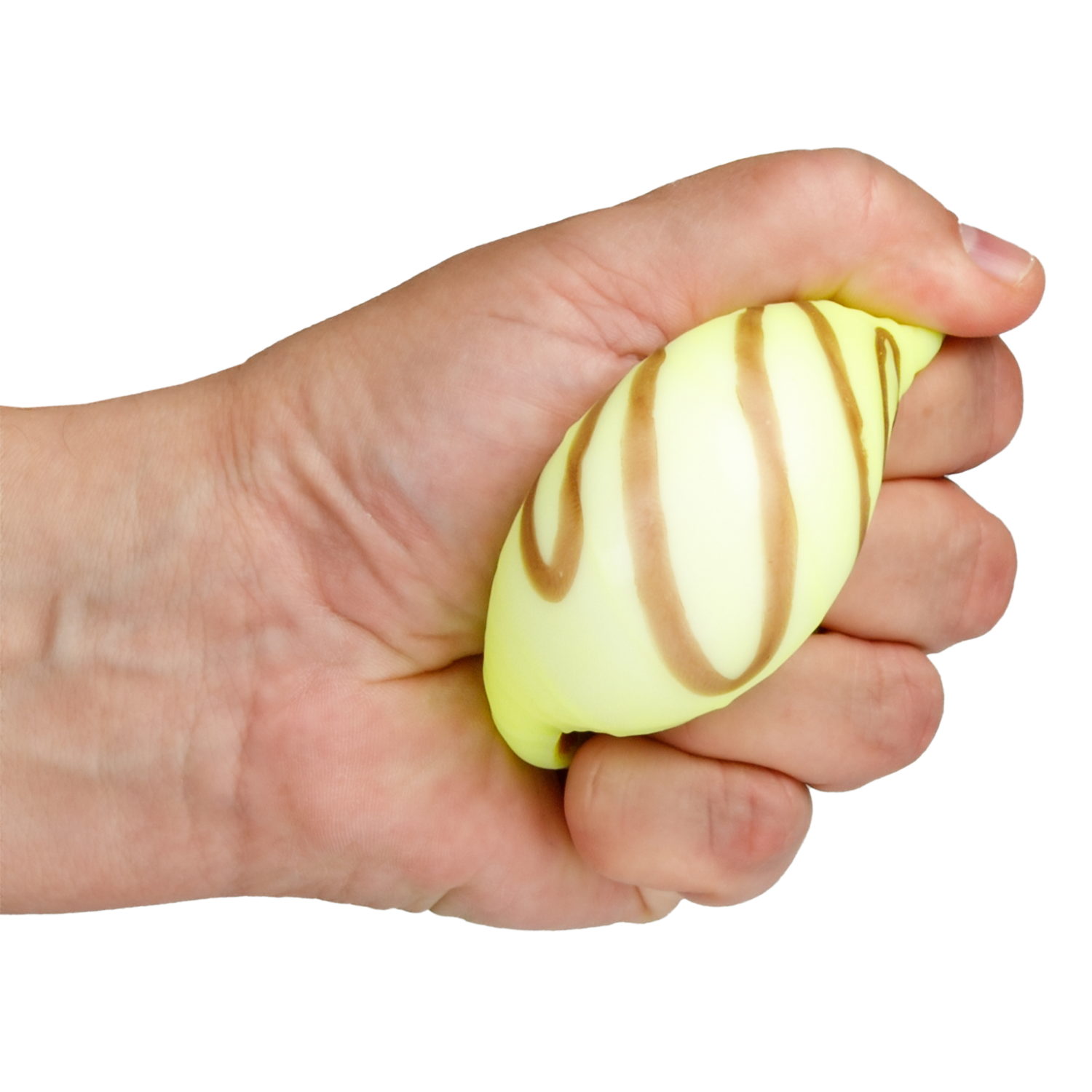 Антистресс-игрушка 1TOY Крутой замес Залиплющ Макарошка, 8х7,5х2,5 см, в ассортименте