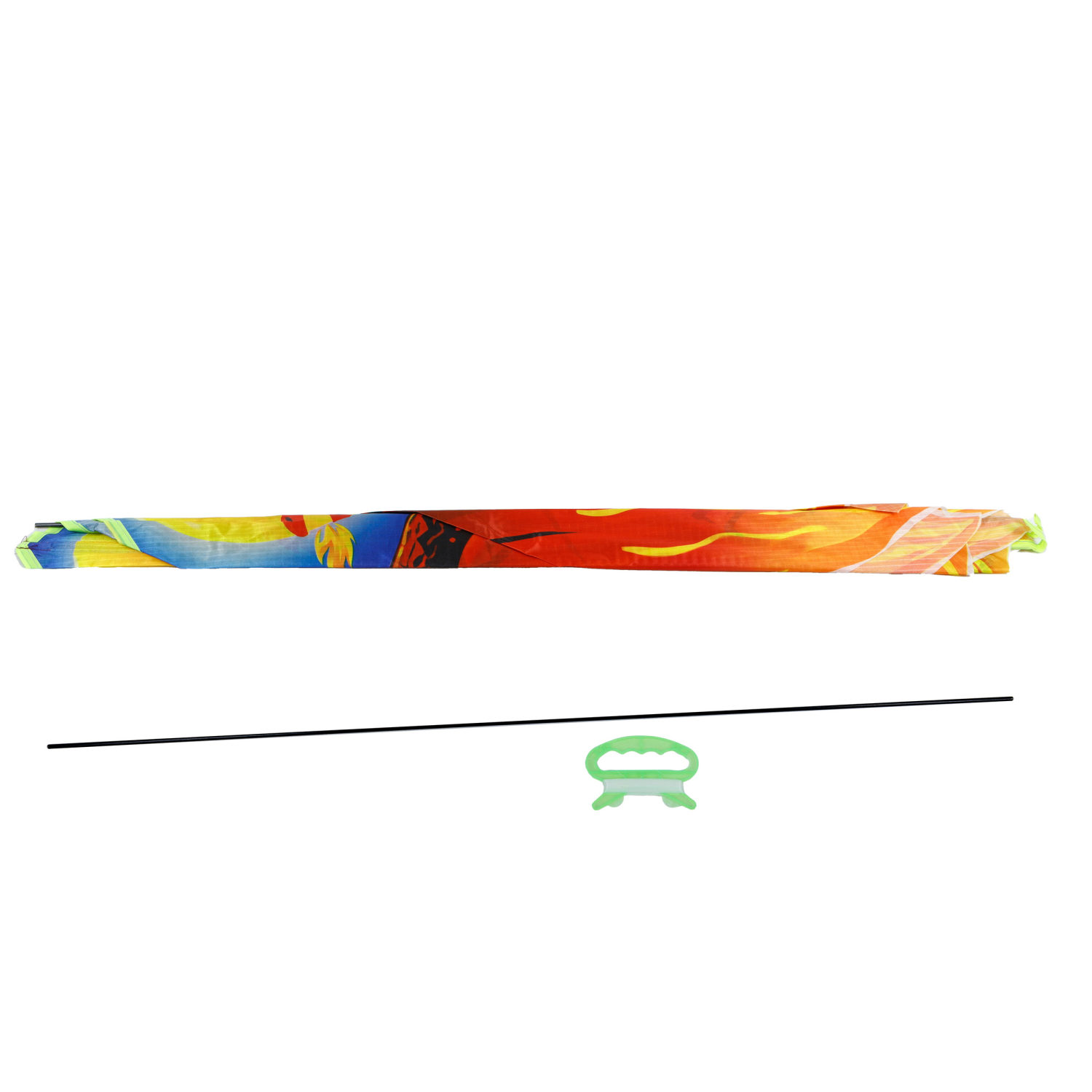 Воздушный змей 1TOY Дракон 130х110 см, леер 50 м