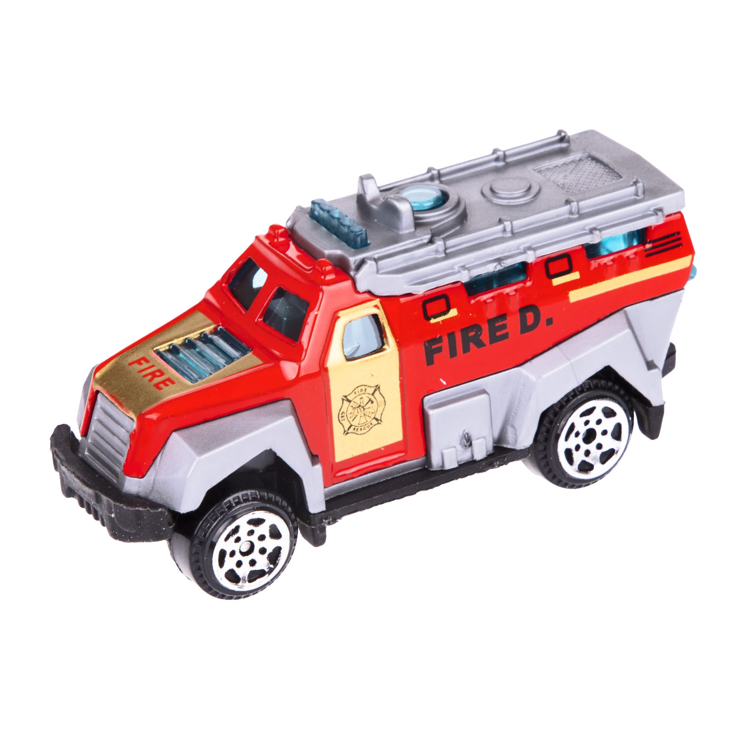 1toy Экстренные службы металлическая машинка 1:64 блистер, в ассорт. 12 шт.