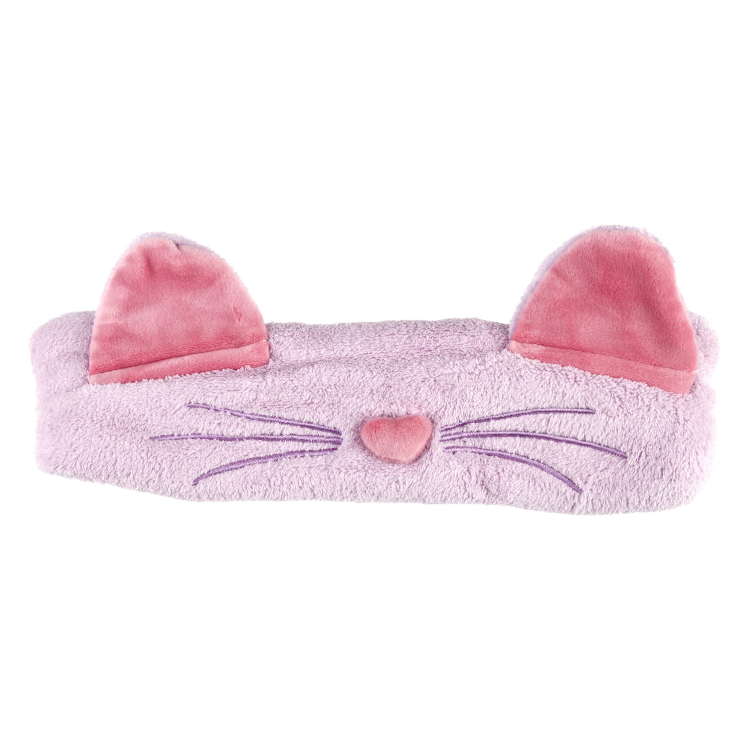 Lukky Fashion косметическая повязка для волос Кошечка, 2 цвета в ассортименте: розовый, сиреневый